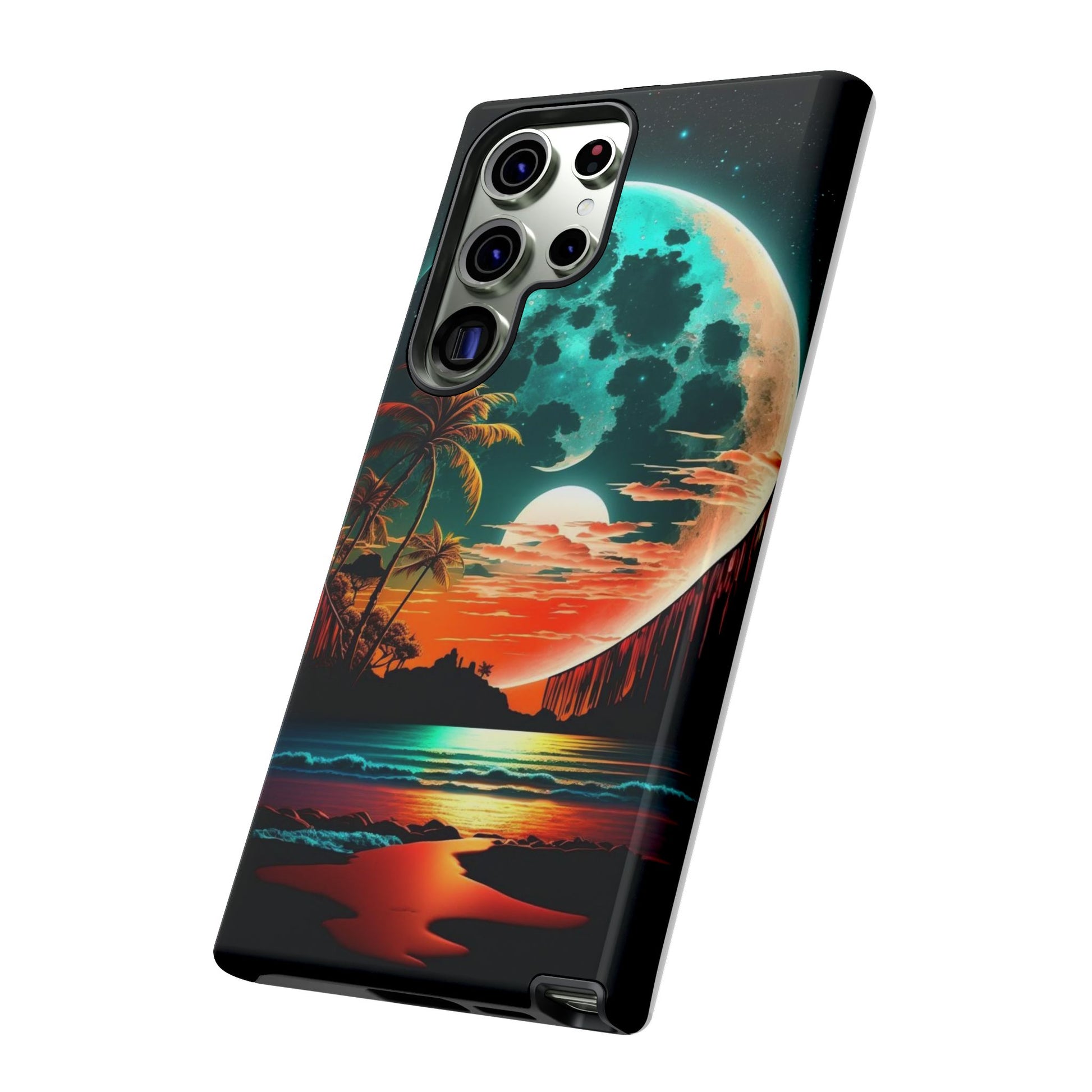 Fantasy Beach Sunset Landscape Phone Case for iPhone, Samsung Galaxy, & Pixel Phones