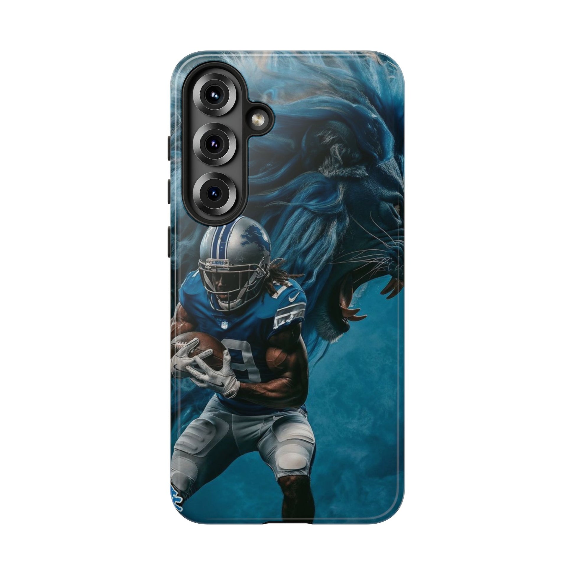 Detroit Lions Player Football Phone Case, Tough Cases for iPhones, Samsung, and Pixel