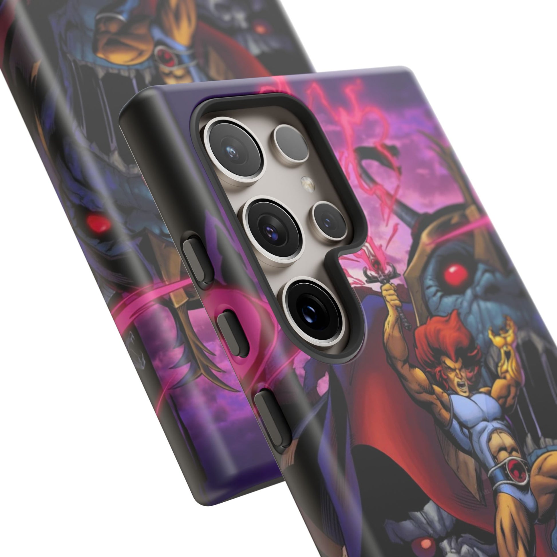 Thundercats Lion O x Mumra Tough Cases for iPhones, Samsung, and Pixel