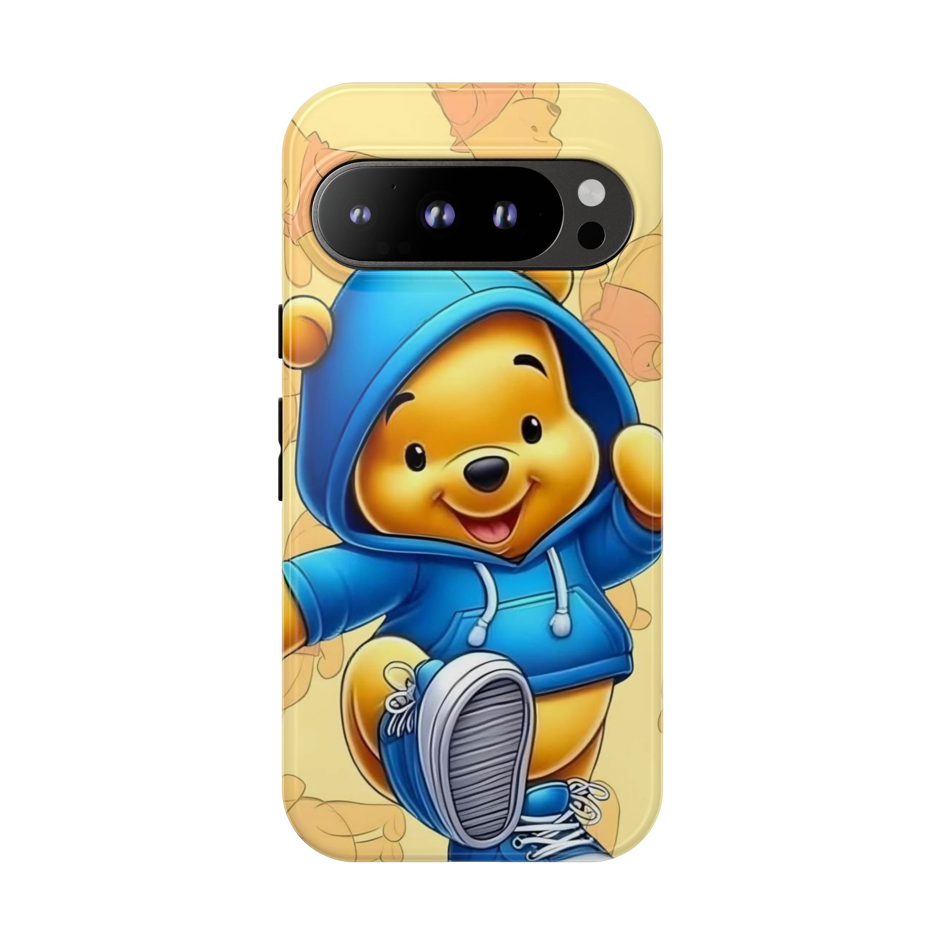 Cute Pooh Bear Phone Case, Tough Case