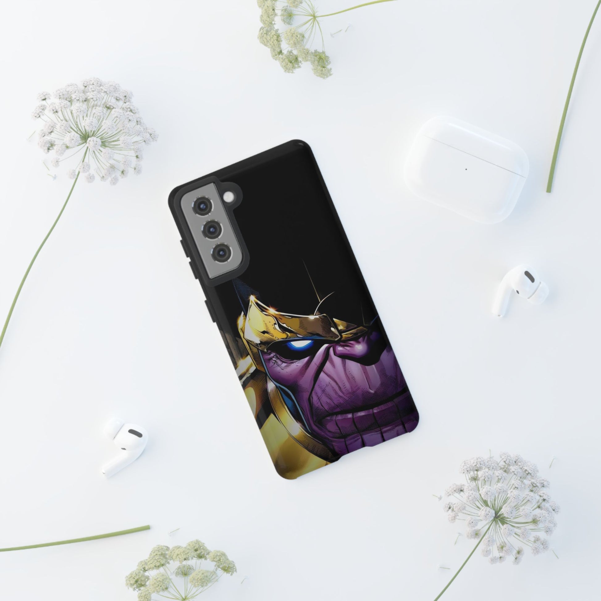 Thanos  Phone Case, Tough Cases, Marvel Comics Phone for iPhones, Samsung, and Pixel