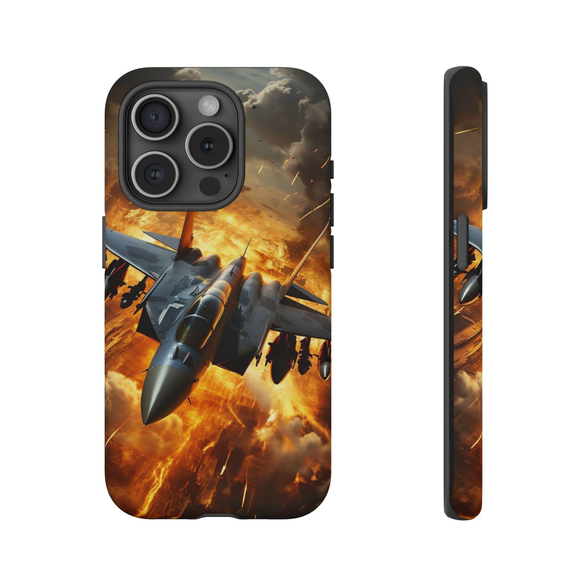 F-15 Fighter Jet Tough Cases for iPhones, Samsung, and Pixel