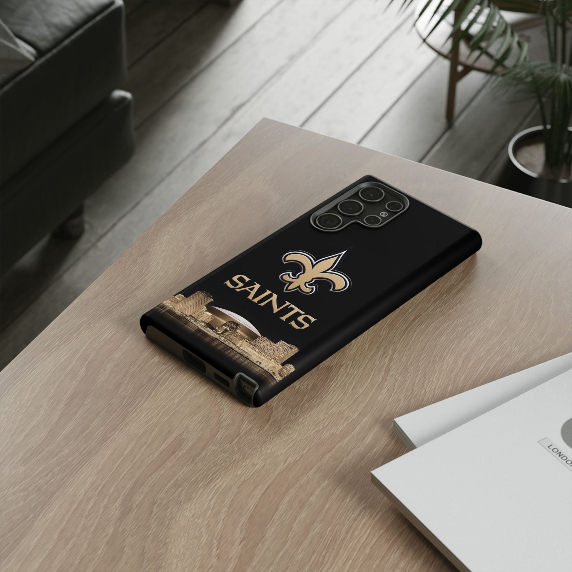 Football New Orleans Saints Logo Tough Cases for iPhones, Samsung, and Pixel