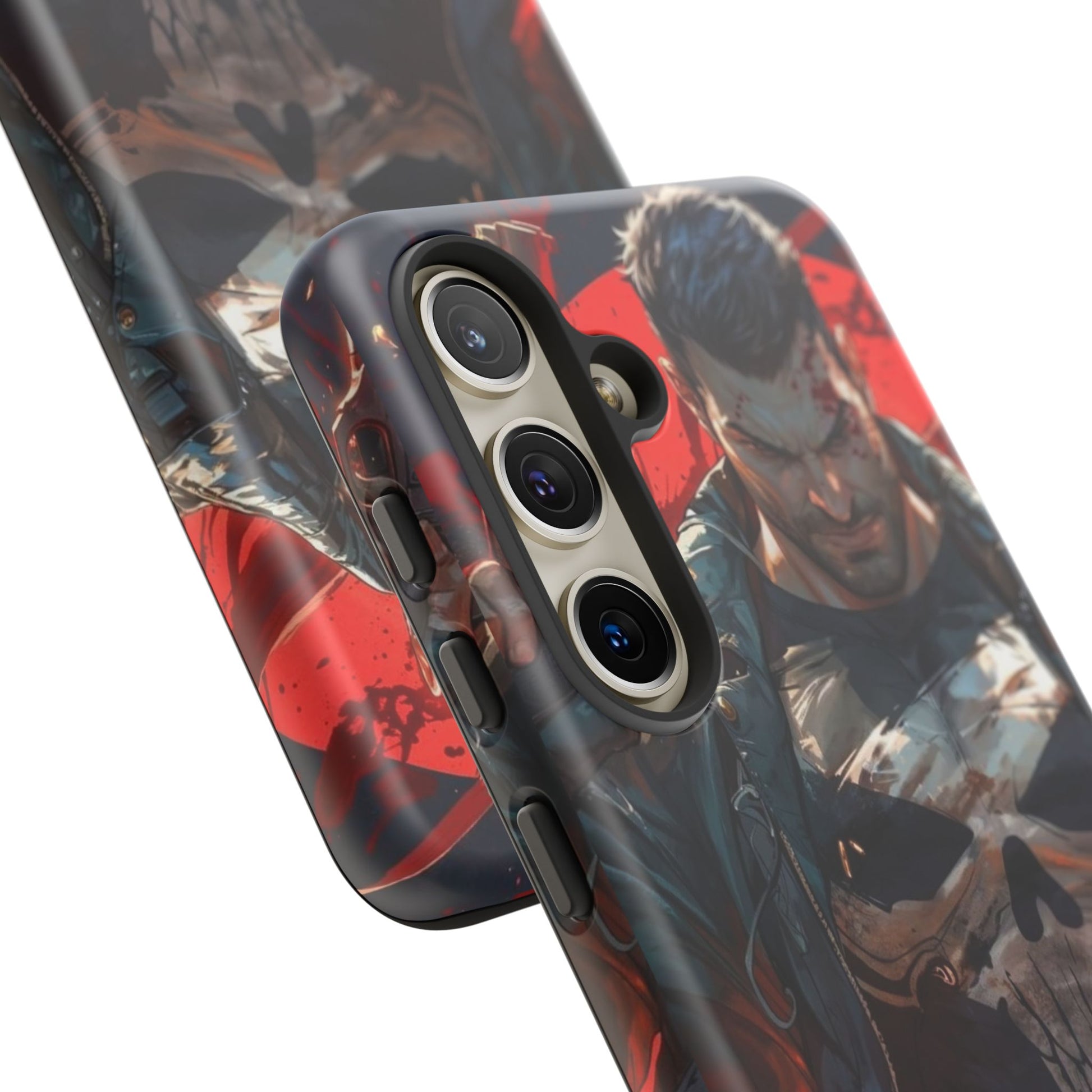 Punisher Tough Cases for iPhones, Samsung, and Pixel