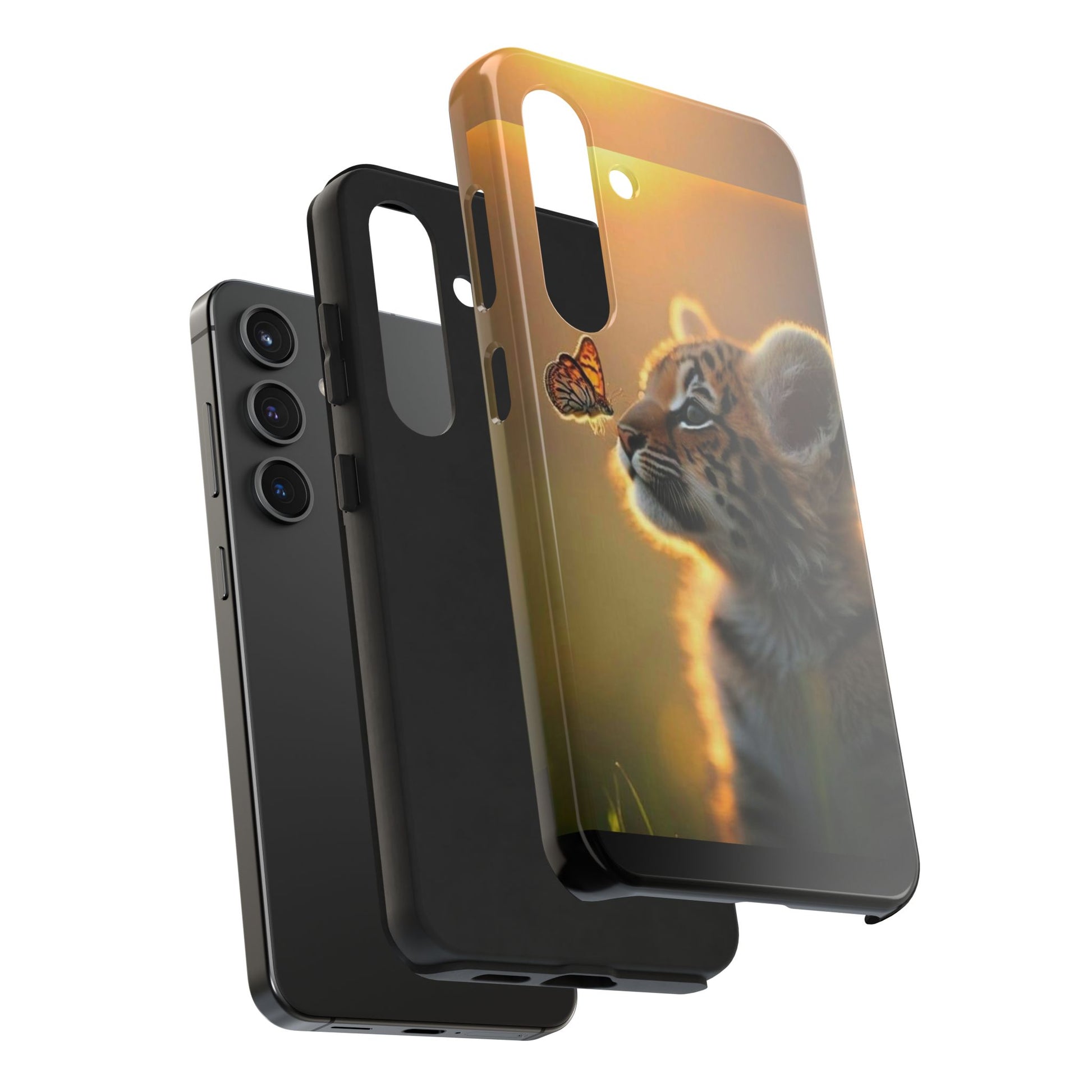 Tiger Cub Theme Phone Cases for iPhones & Samsung Phones