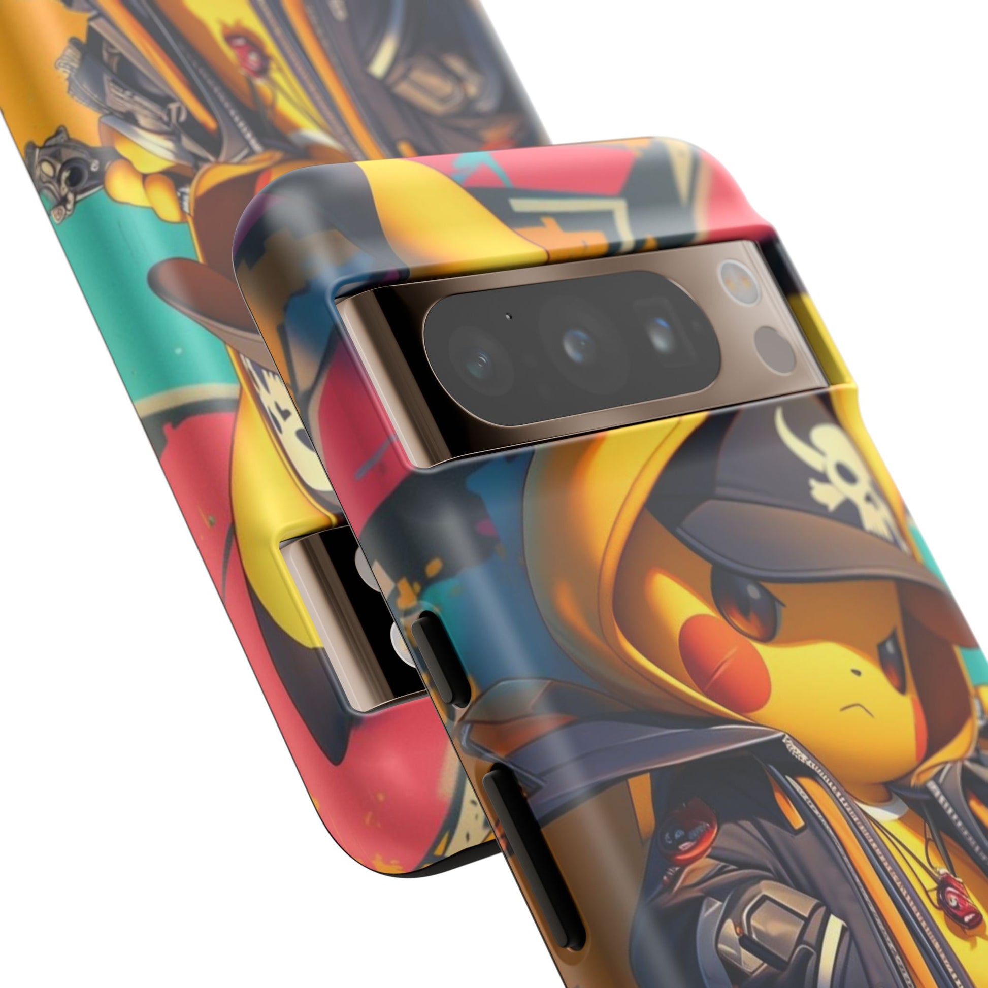 Cute Poke Bear Phone Case, Tough Cases for iPhones, Samsung, and Pixel
