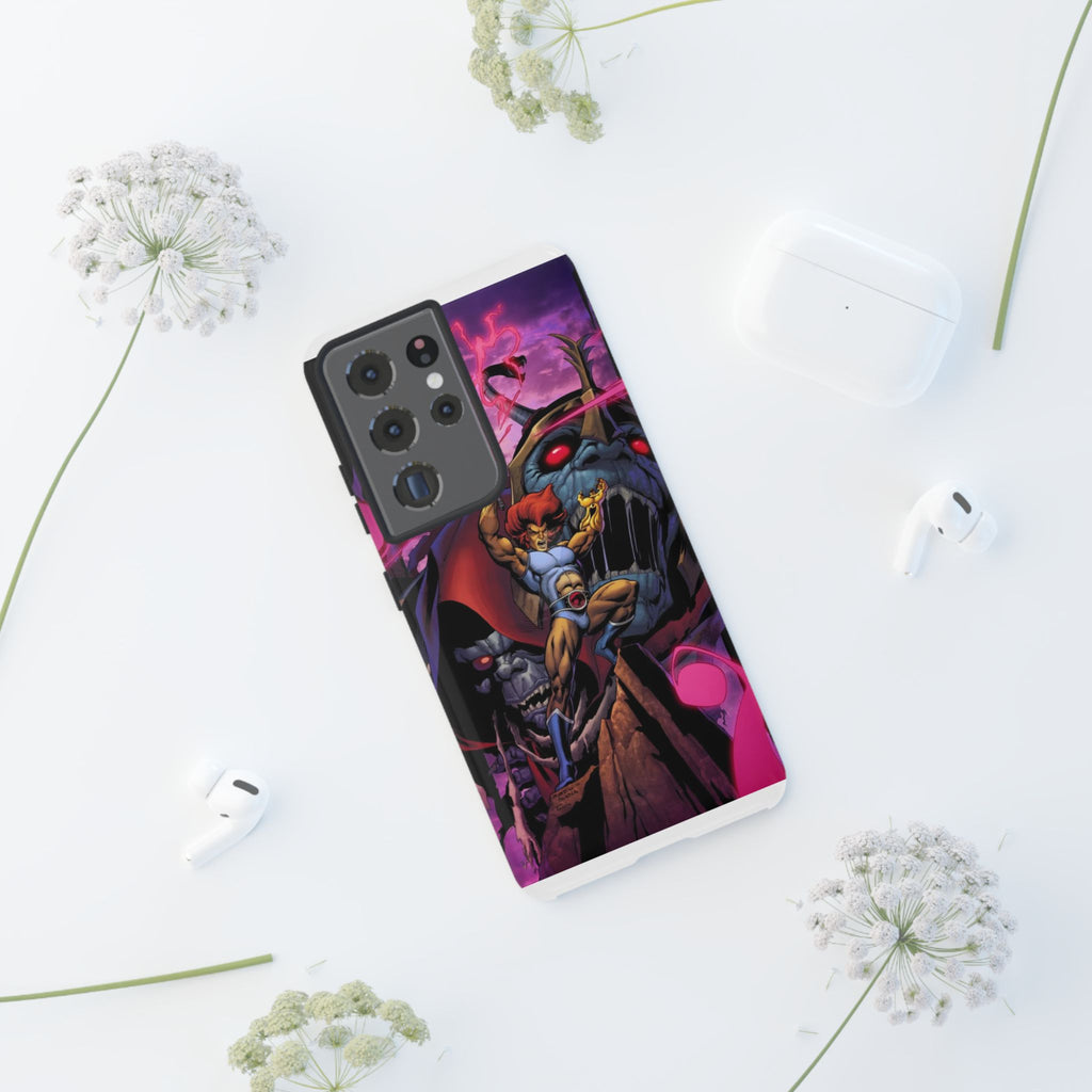 Thundercats Lion O x Mumra Tough Cases for iPhones, Samsung, and Pixel