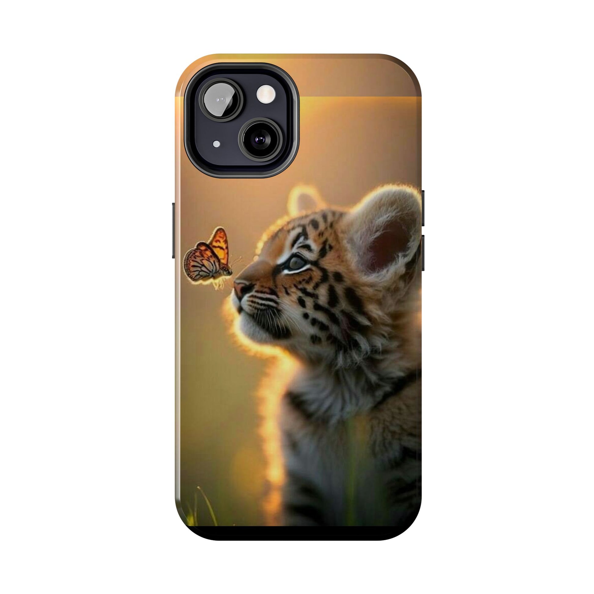 Tiger Cub Theme Phone Cases for iPhones & Samsung Phones