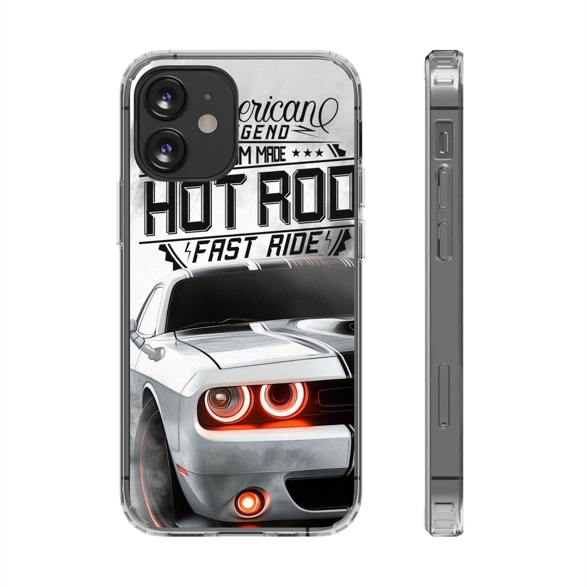 American Hot Rod Hell Cat Case for iPhone and Samsung phone