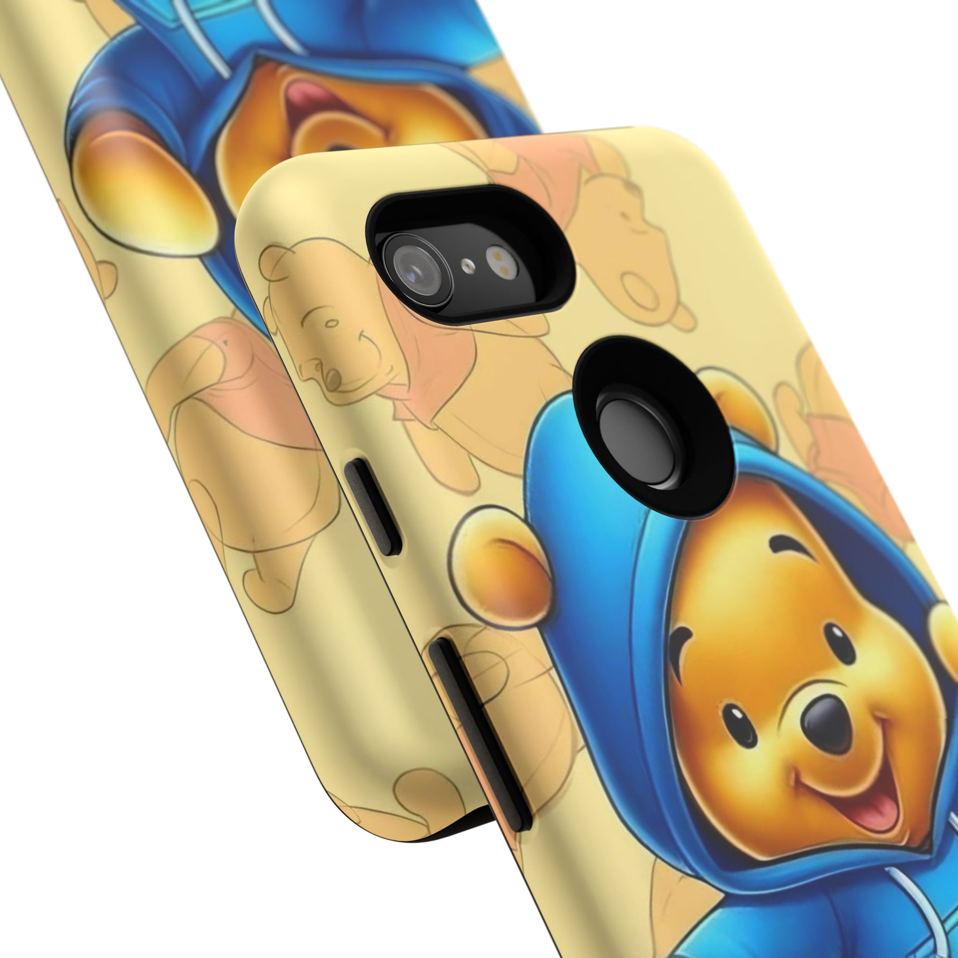 Cute Pooh Bear Phone Case, Tough Case