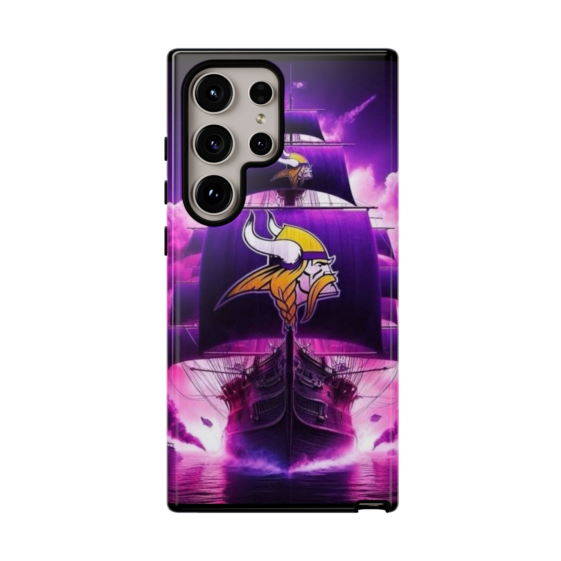 Minnesota Vikings Ship Football Phone Case, Tough Cases for iPhones, Samsung, and Pixel