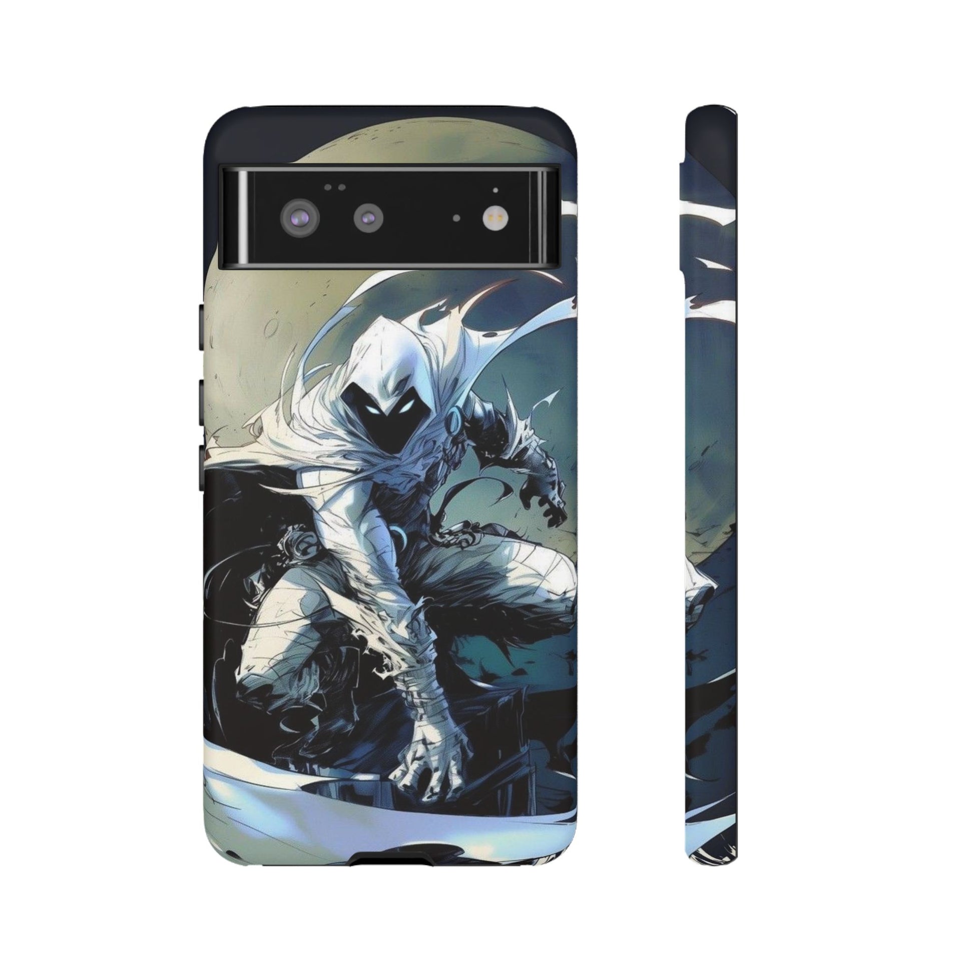 Moon Knight Tough Cases for iPhones, Samsung, and Pixel