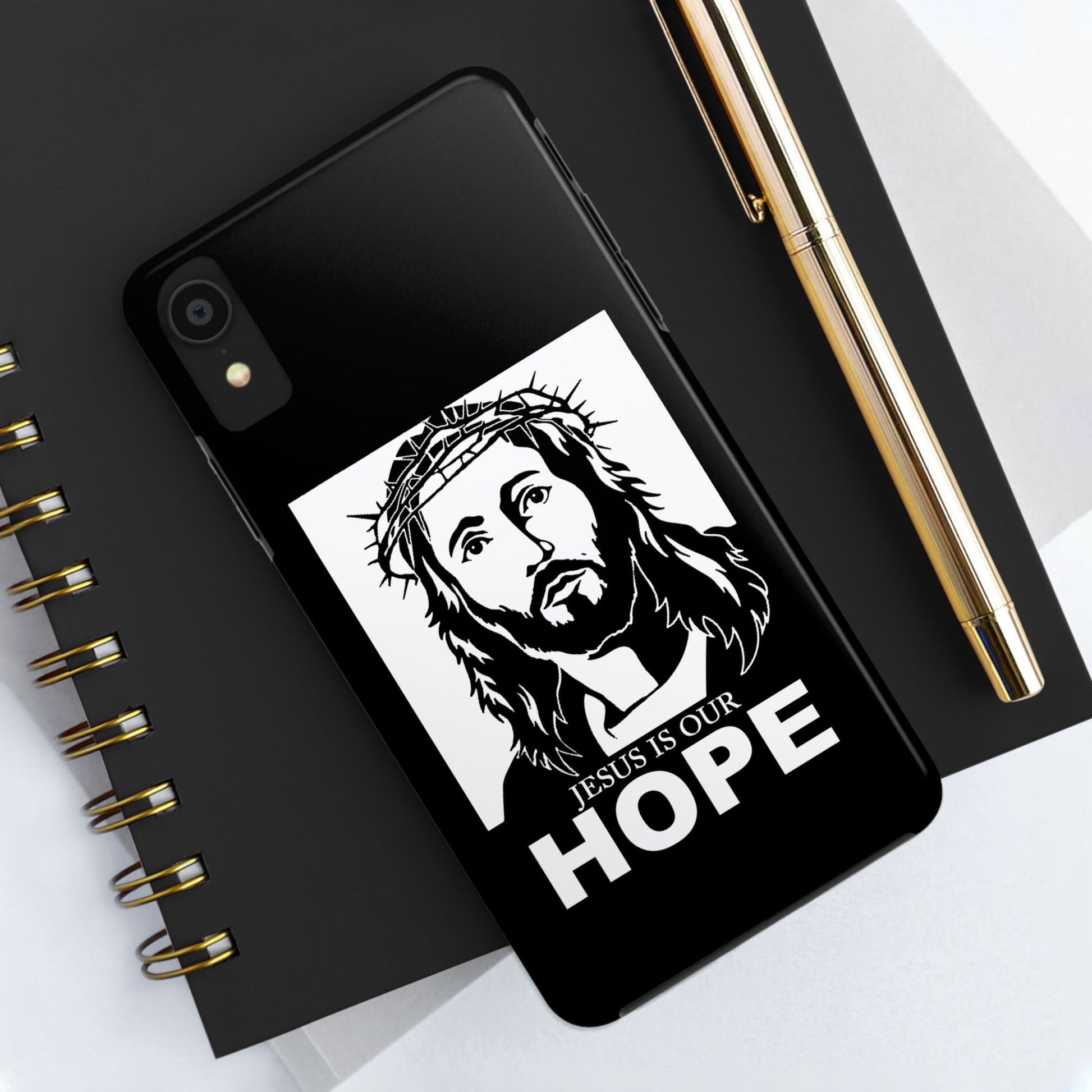 Jesus is Our Hope Christian Phone Cases for iPhones & Samsung Phones