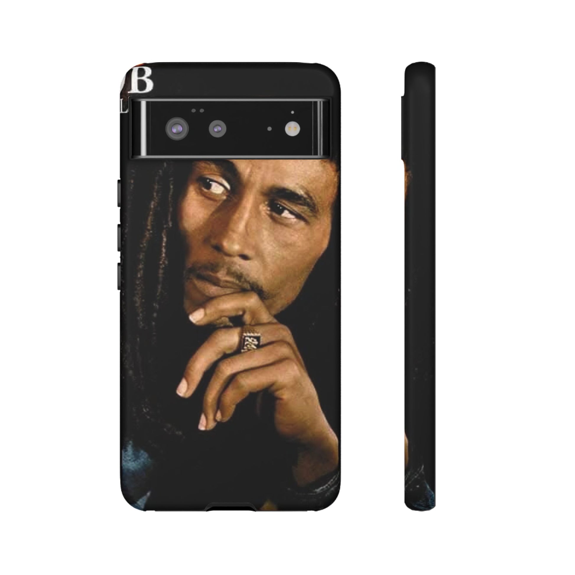 Marley Reggae Tough Cases for iPhones, Samsung, and Pixel