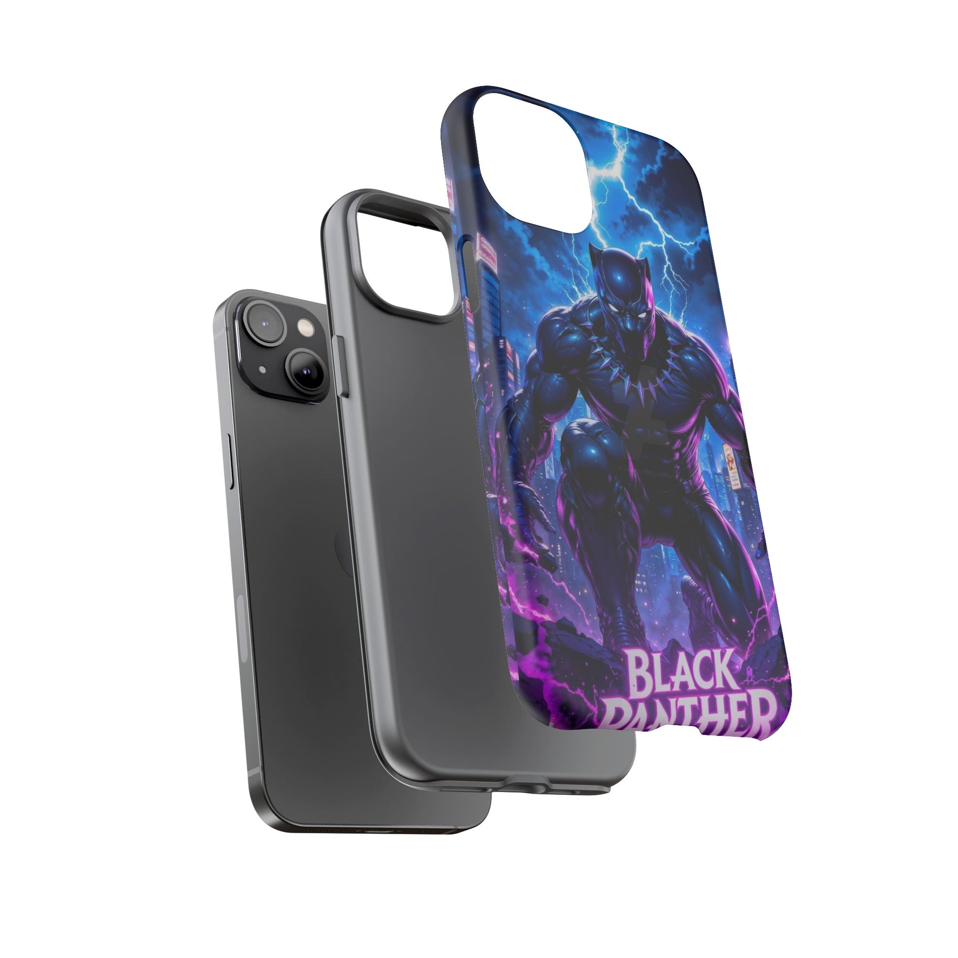 Black Panther Phone Case, Tough Cases for iPhones, Samsung, and Pixel