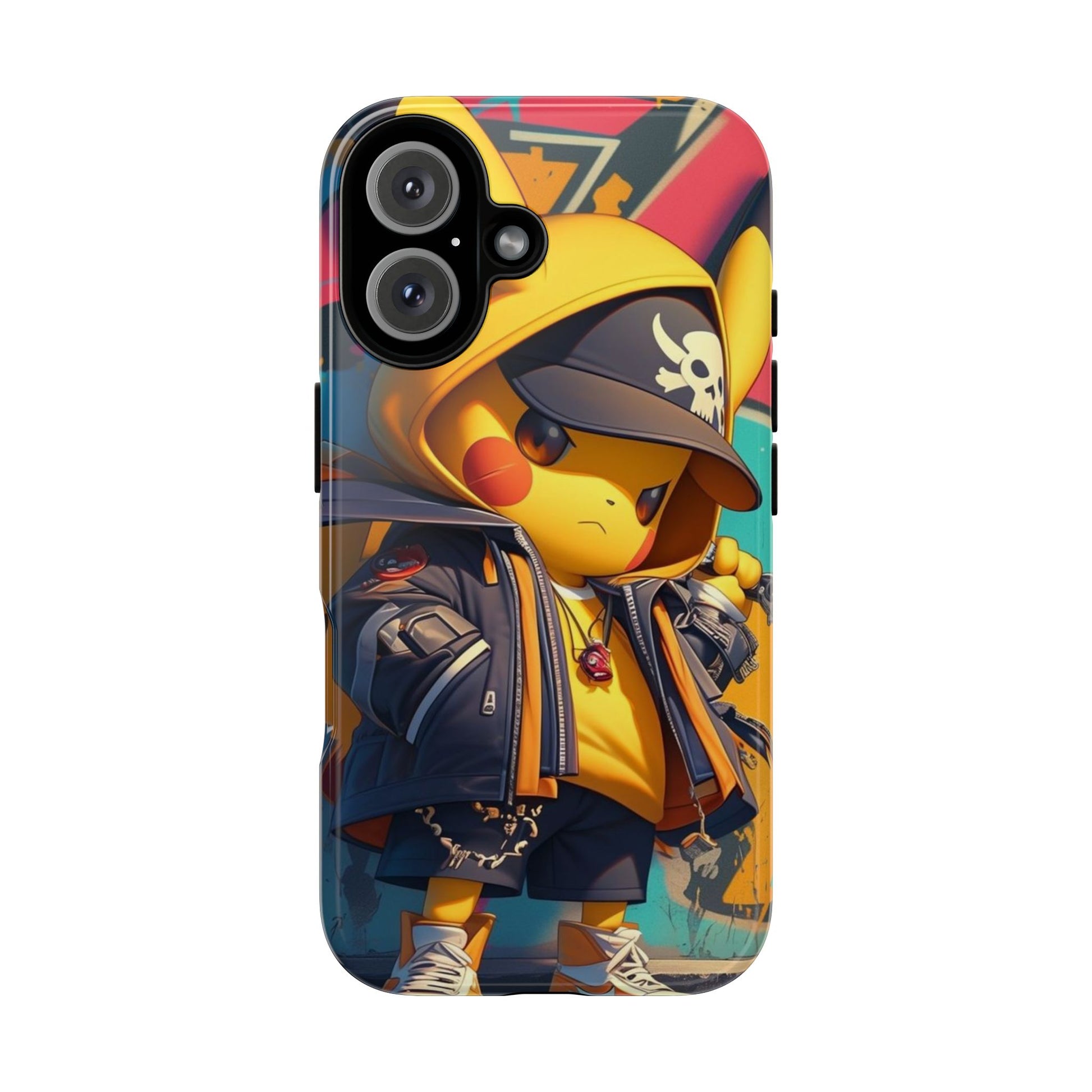 Cute Poke Bear Phone Case, Tough Cases for iPhones, Samsung, and Pixel