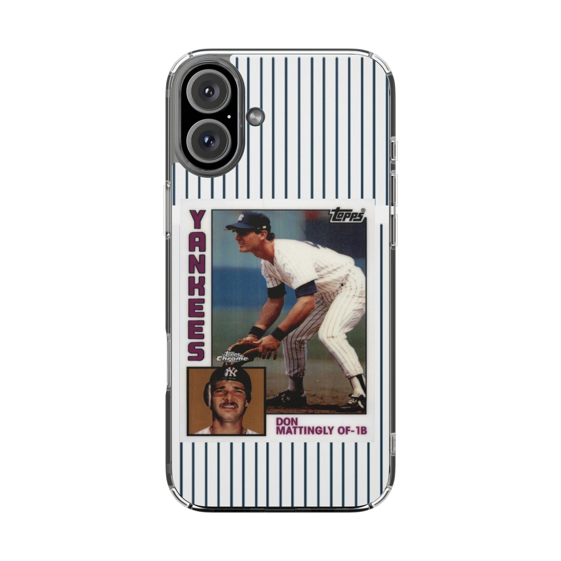Mattingly Rookie Card Baseball inspired Protective Iphone and Samsung case