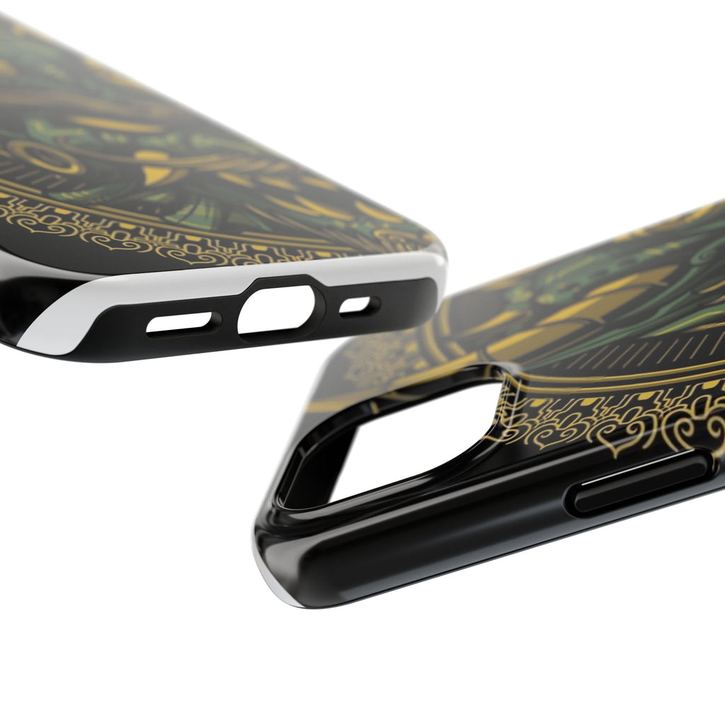 Kabuki Mask Theme Phone Cases for Iphones & Samsung Durable
