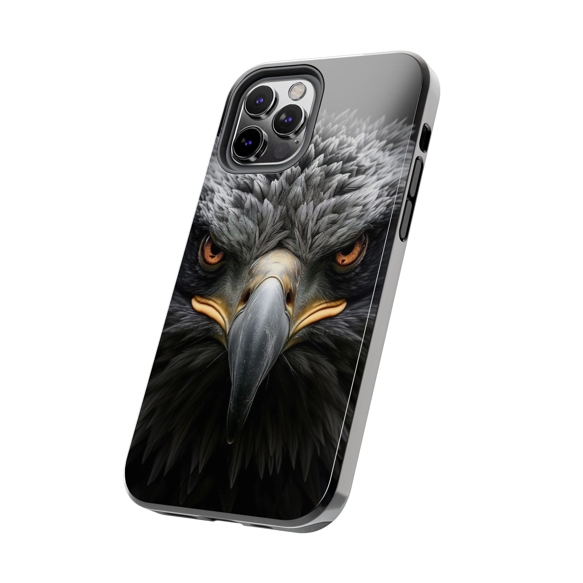 Mean Eagle Stare Theme Phone Cases for iPhones & Samsung Phones