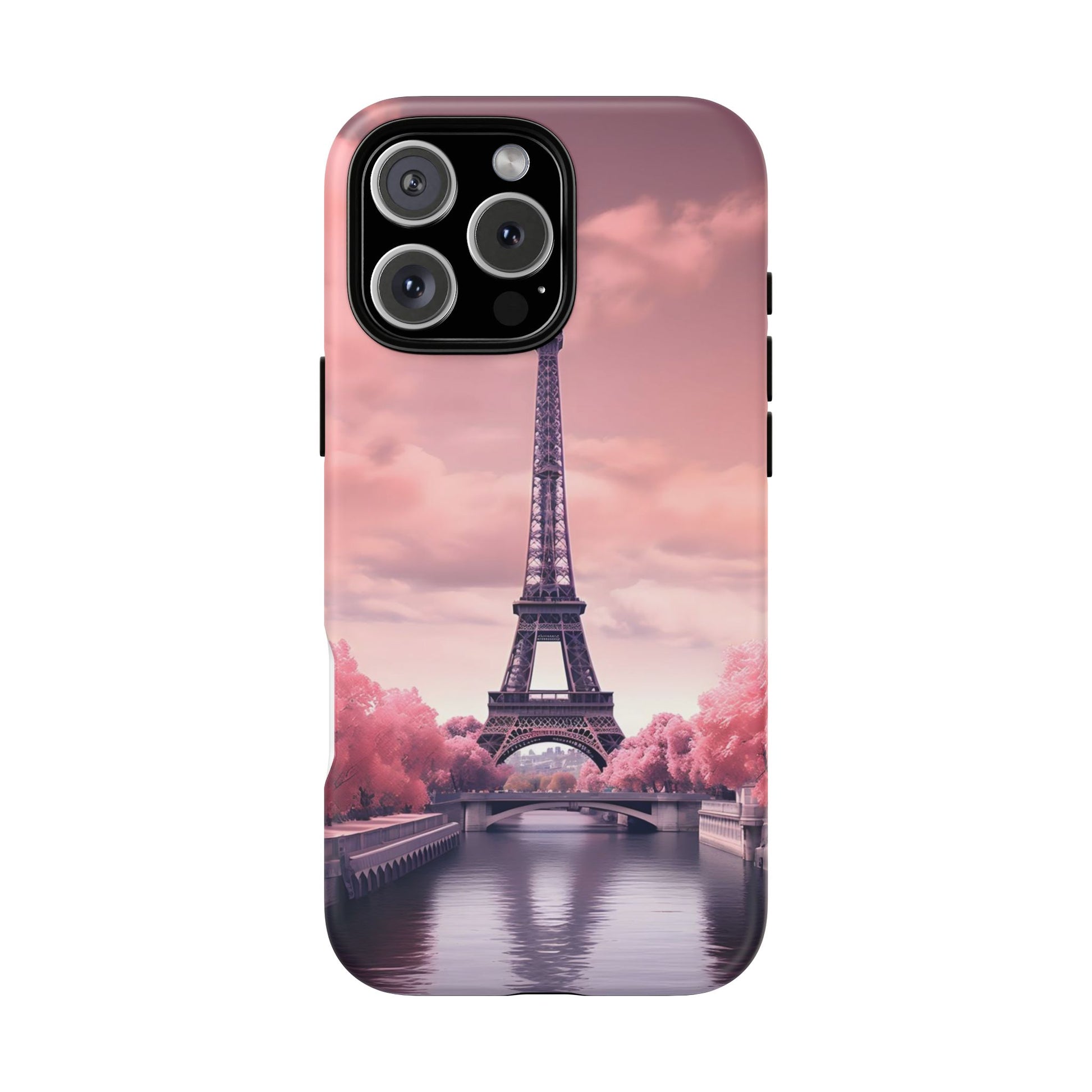 Eiffel Tower Paris Tough Cases for iPhones, Samsung, and Pixel