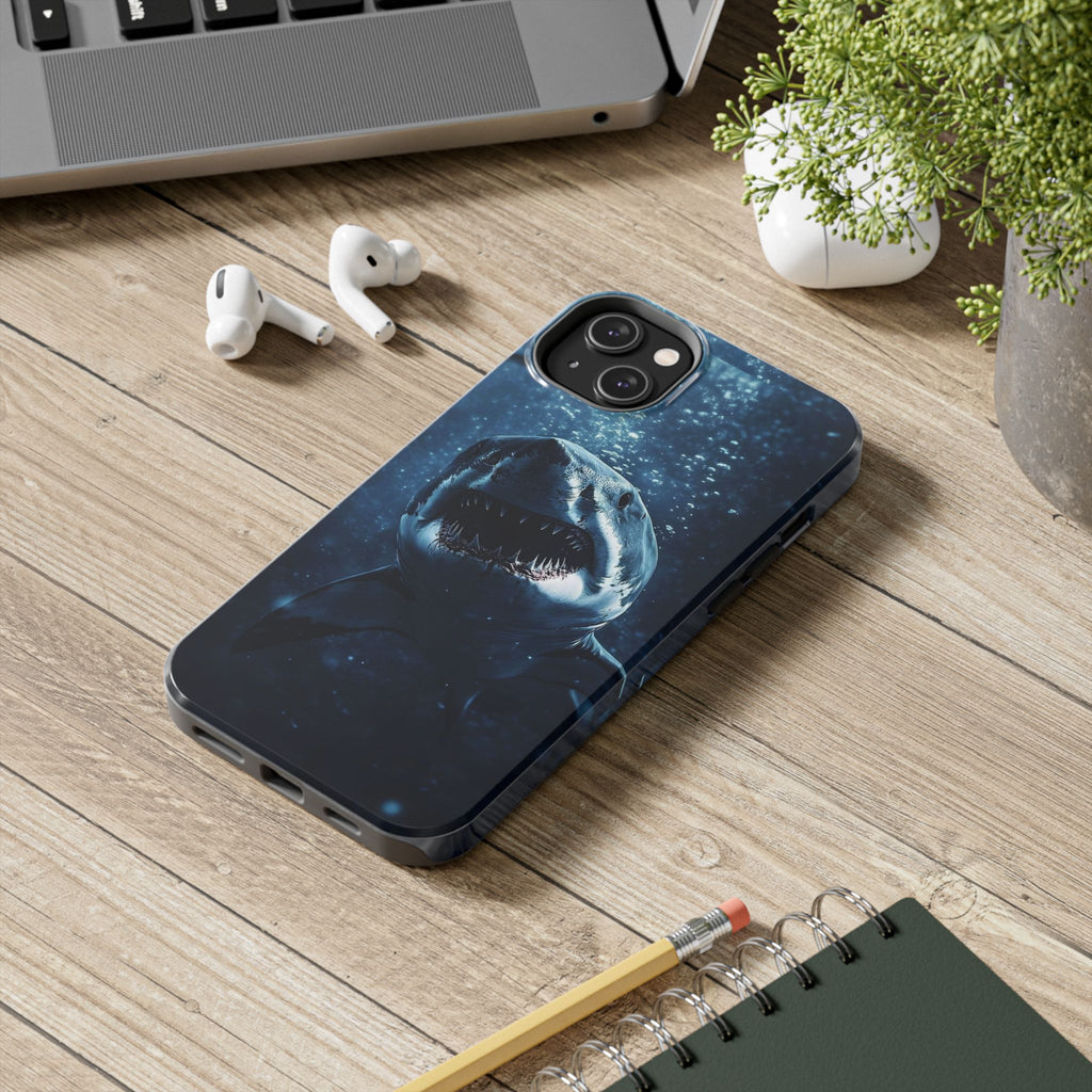 Great White Shark Theme Phone Cases for iPhones & Samsung Phones