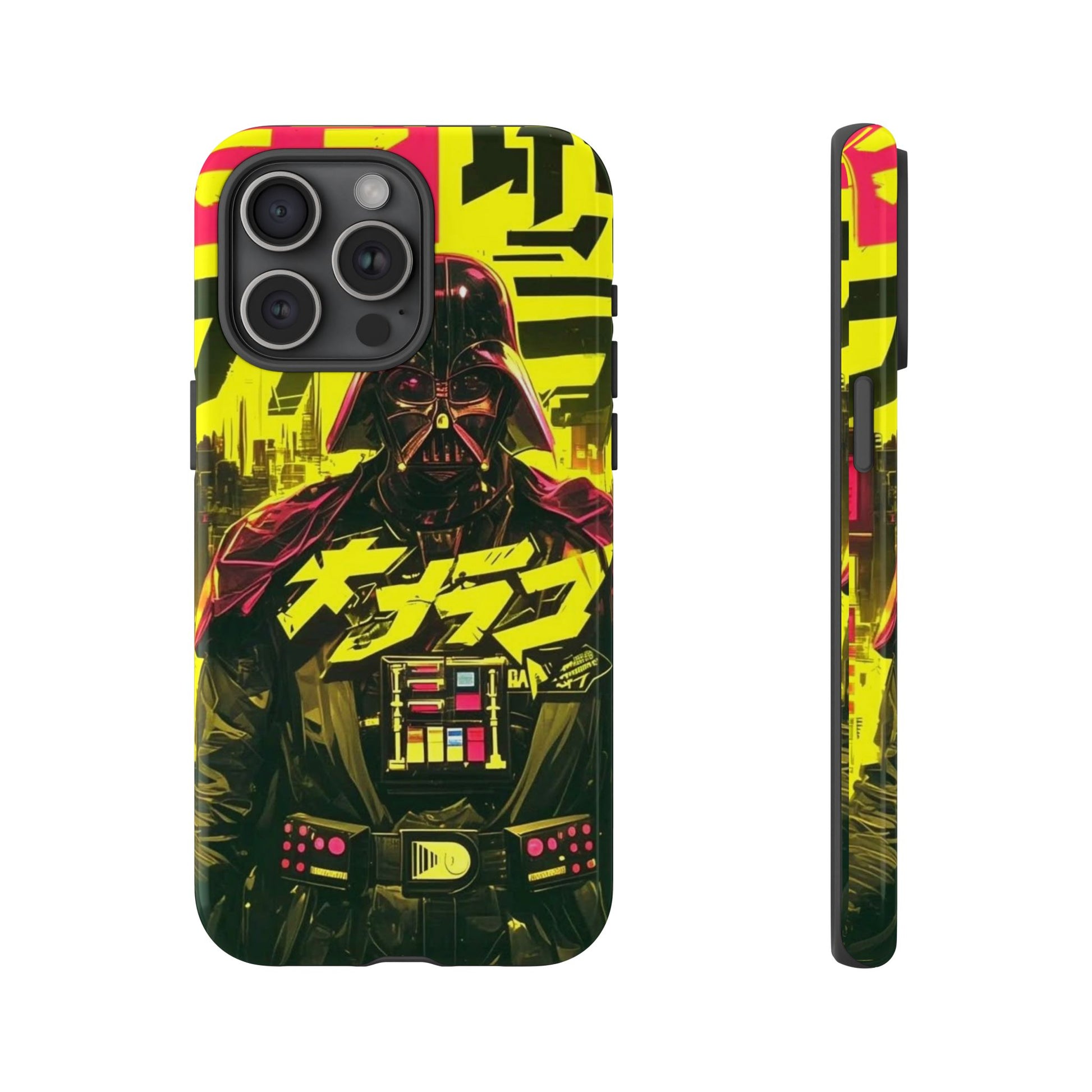 Cyberpunk X Vader Tough Cases for iPhones, Samsung, and Pixel