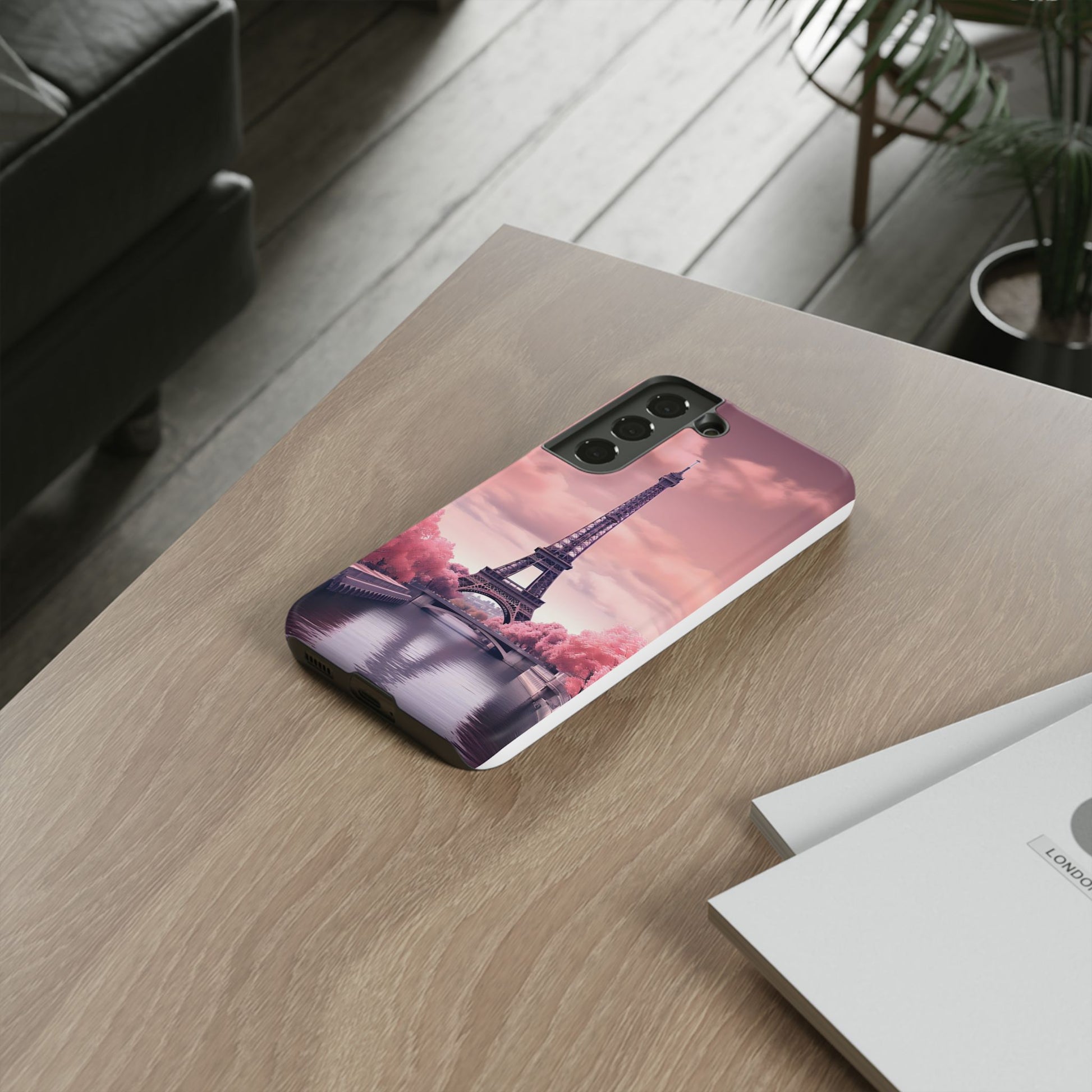 Eiffel Tower Paris Tough Cases for iPhones, Samsung, and Pixel