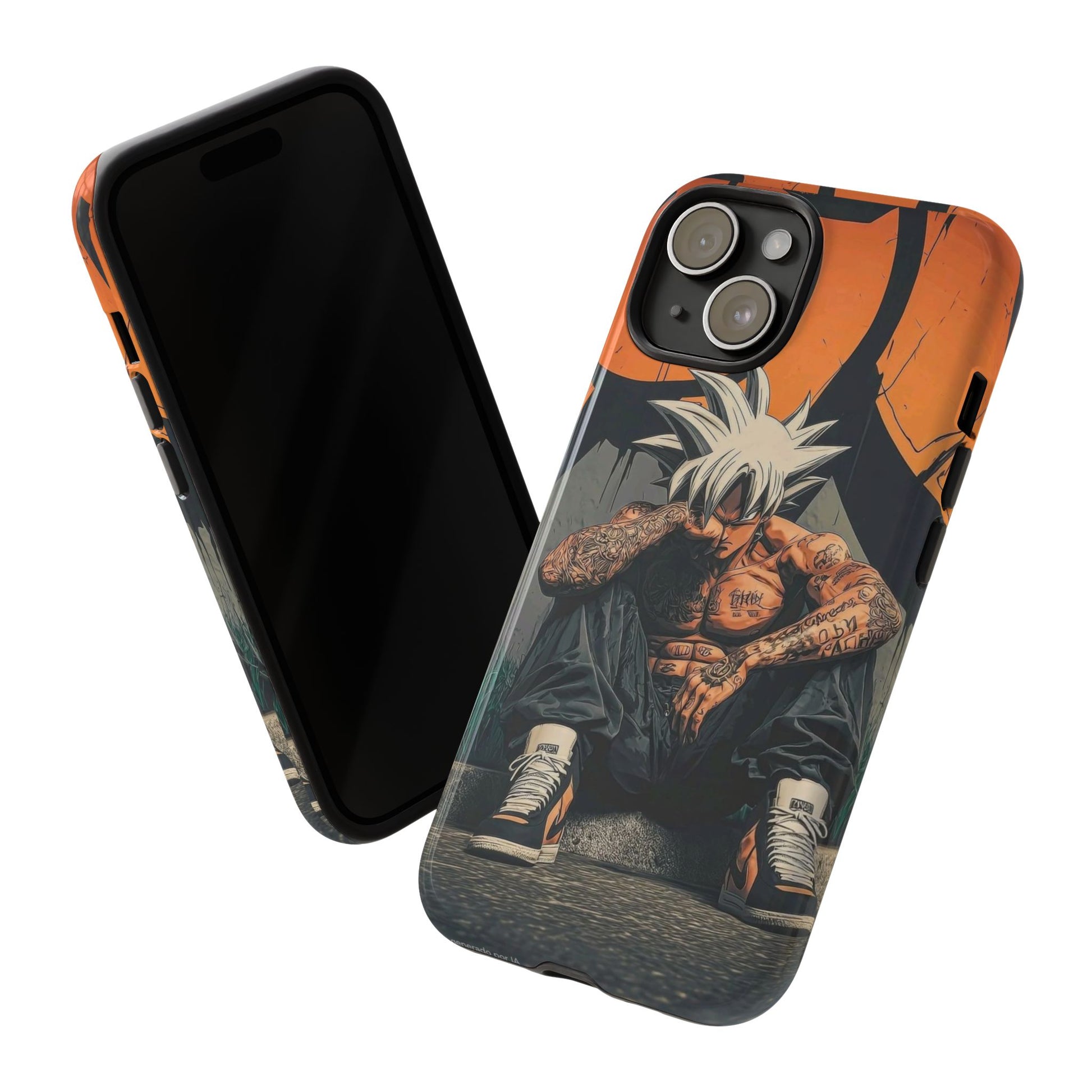 Anime DBZ Thug Tough Cases for iPhones, Samsung, and Pixel