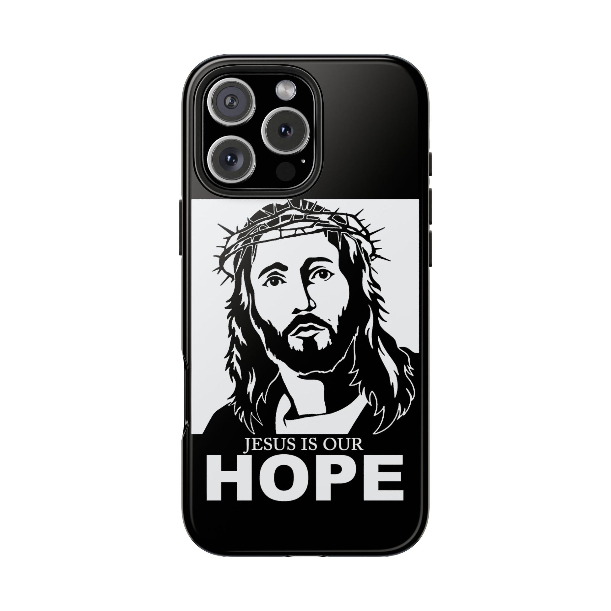 Jesus is Our Hope Christian Phone Cases for iPhones & Samsung Phones