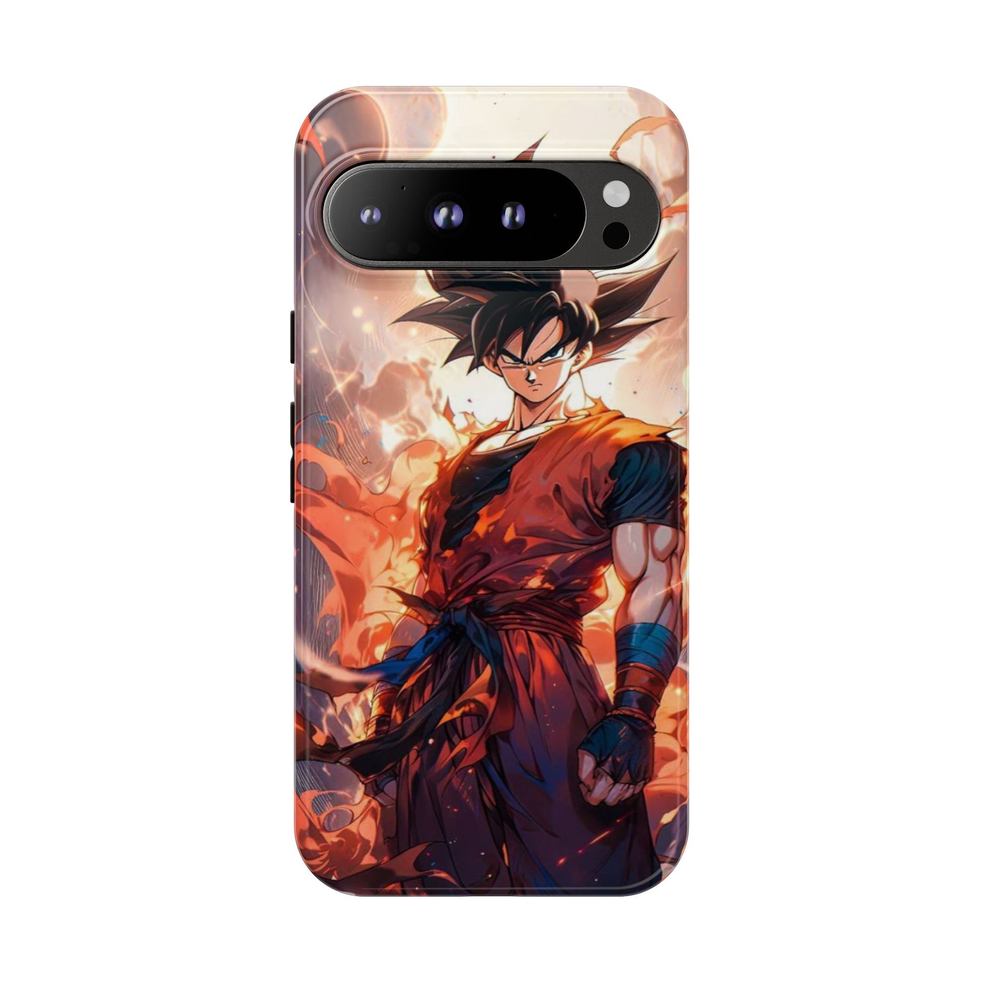 Anime Manga Dragon Ball Z Goku Tough Cases for iPhones, Samsung, and Pixel