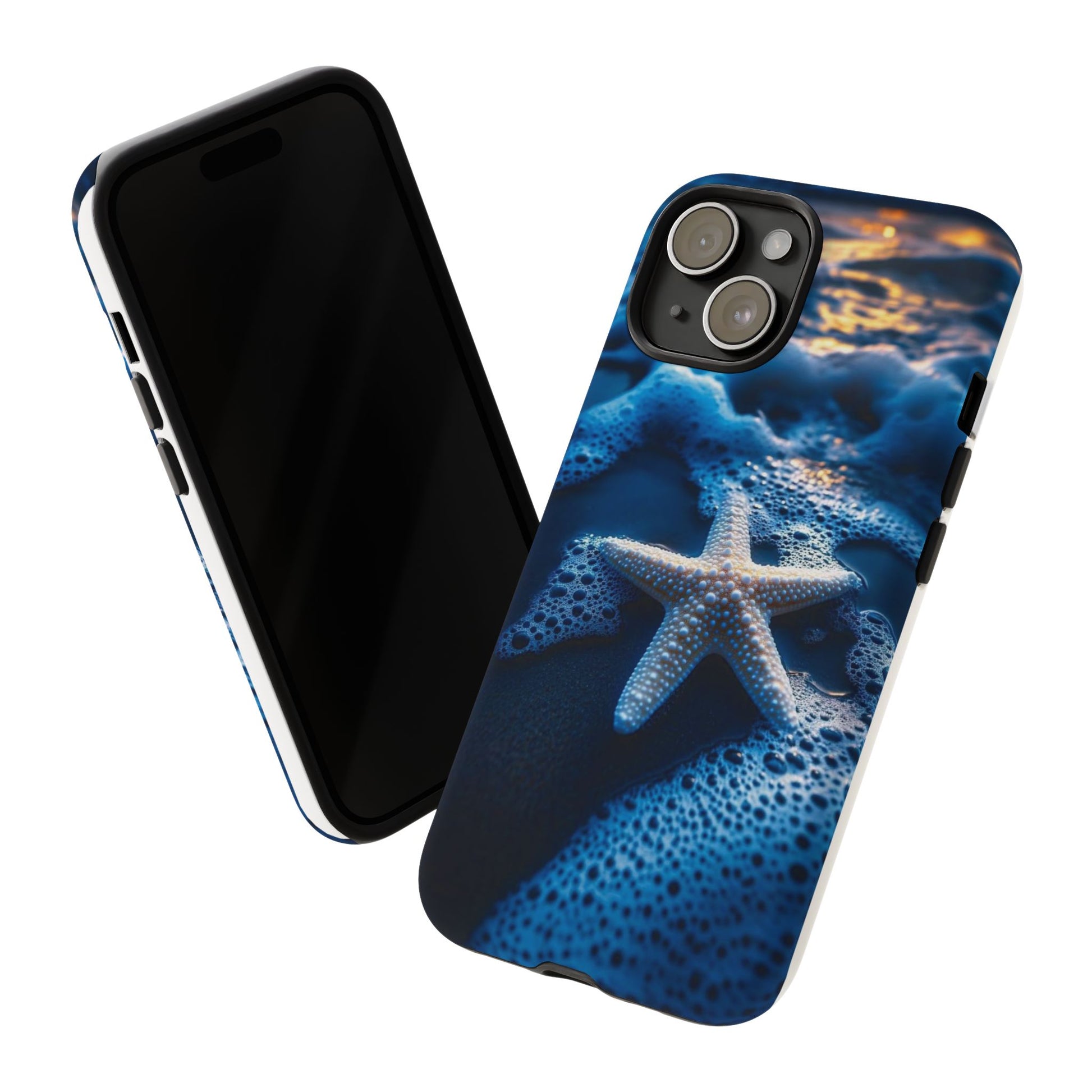 Starfish Beach Tough Cases for iPhones, Samsung, and Pixel