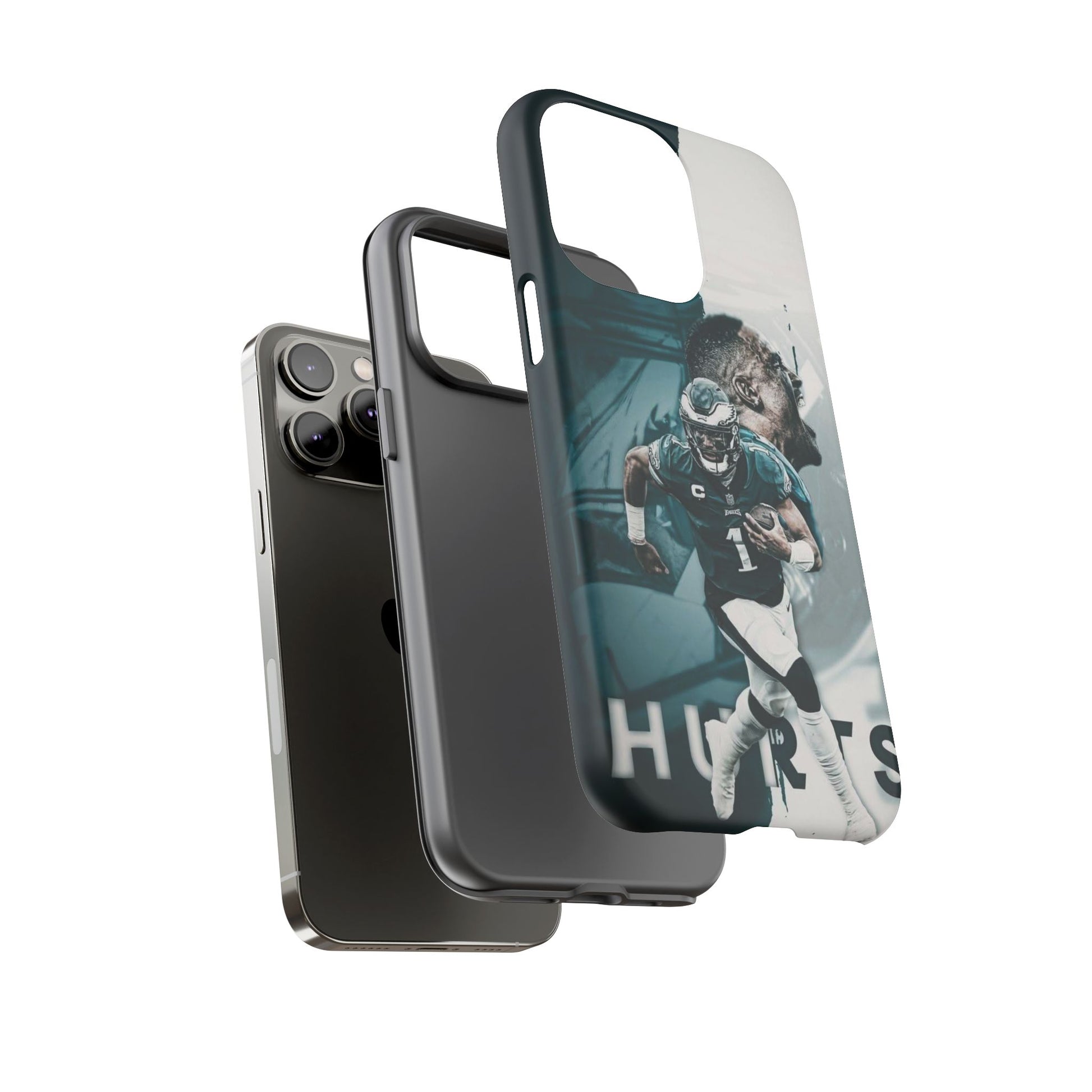 Jalen Hurts Eagles Football Tough Cases for iPhones, Samsung, and Pixel
