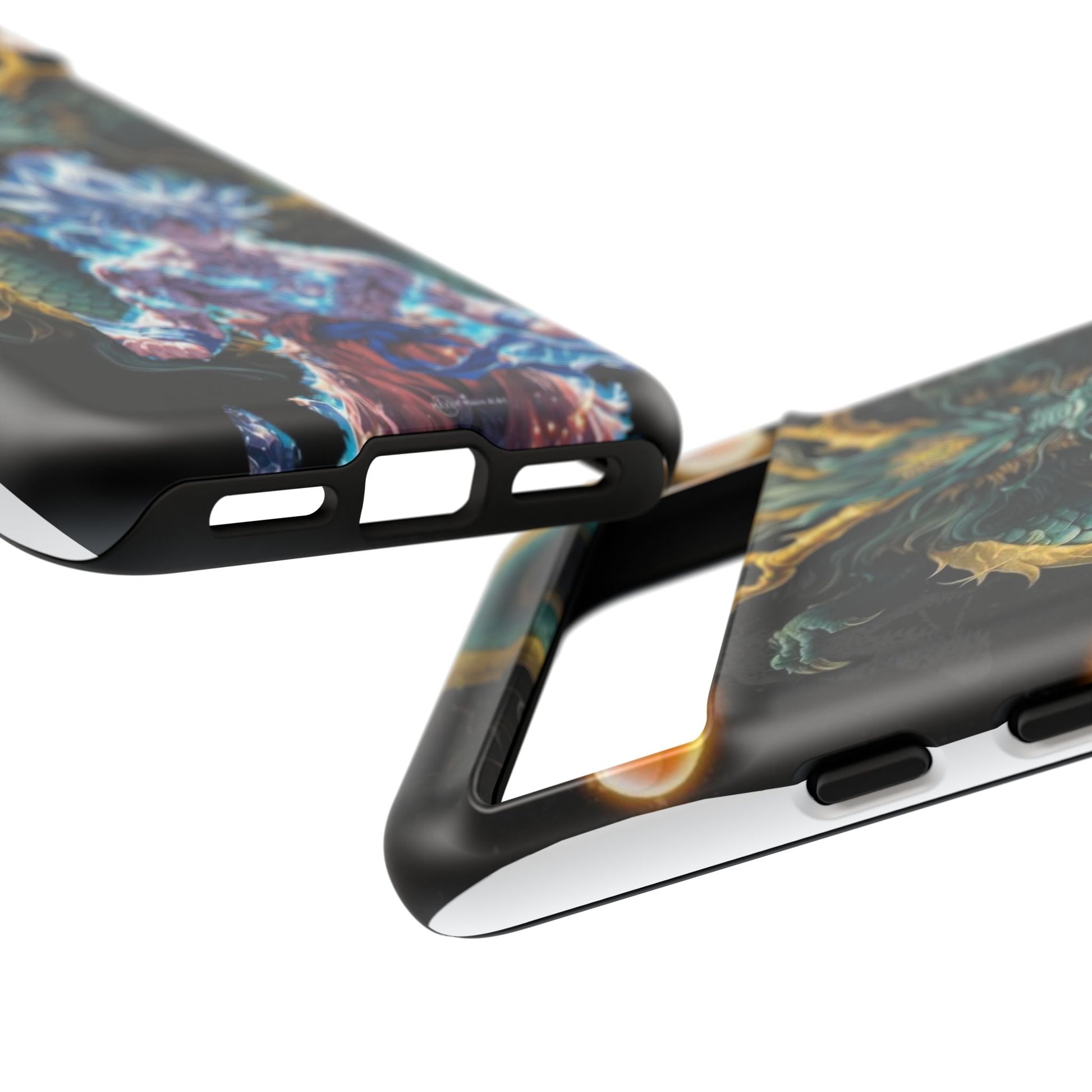 Anime Goku x Shenron Dragonball Z Tough Cases for iPhones, Samsung, and Pixel