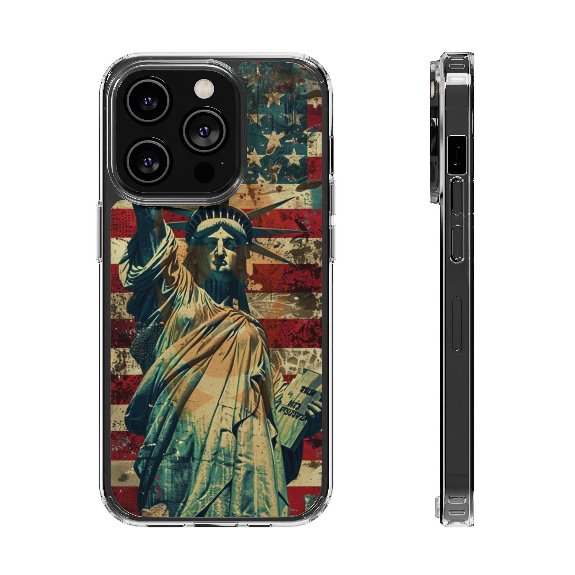 American Iconic Lady Liberty Themed Iphone, Samsung case