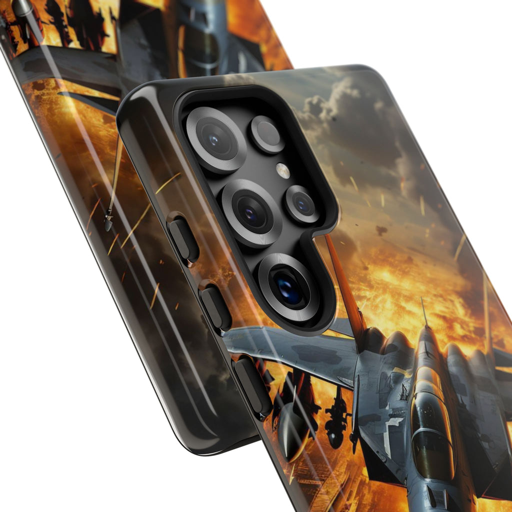 F-15 Fighter Jet Tough Cases for iPhones, Samsung, and Pixel