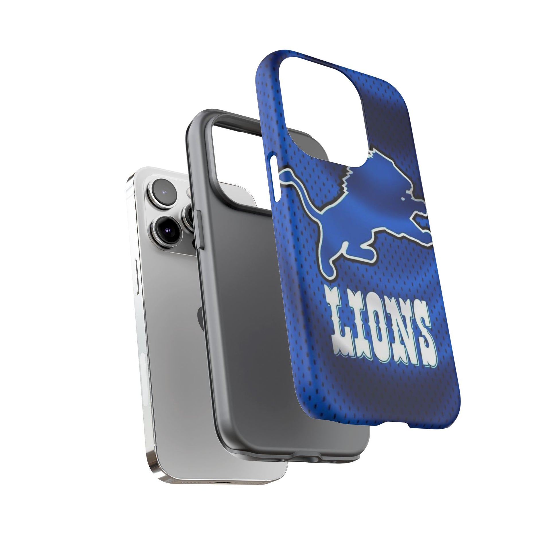Detroit Lions Football Jersey Phone Case, Tough Cases for iPhones, Samsung, and Pixel