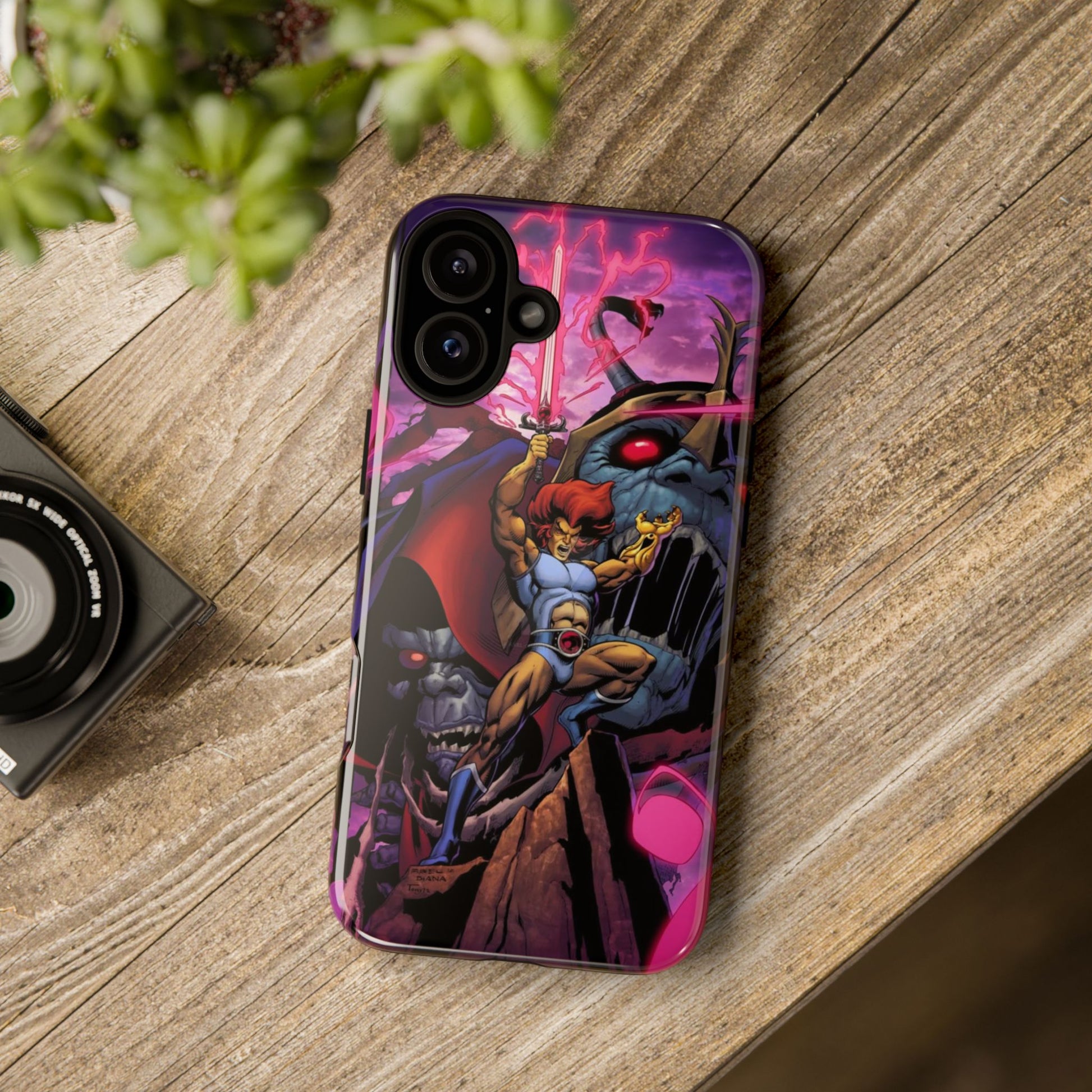 Thundercats Lion O x Mumra Tough Cases for iPhones, Samsung, and Pixel