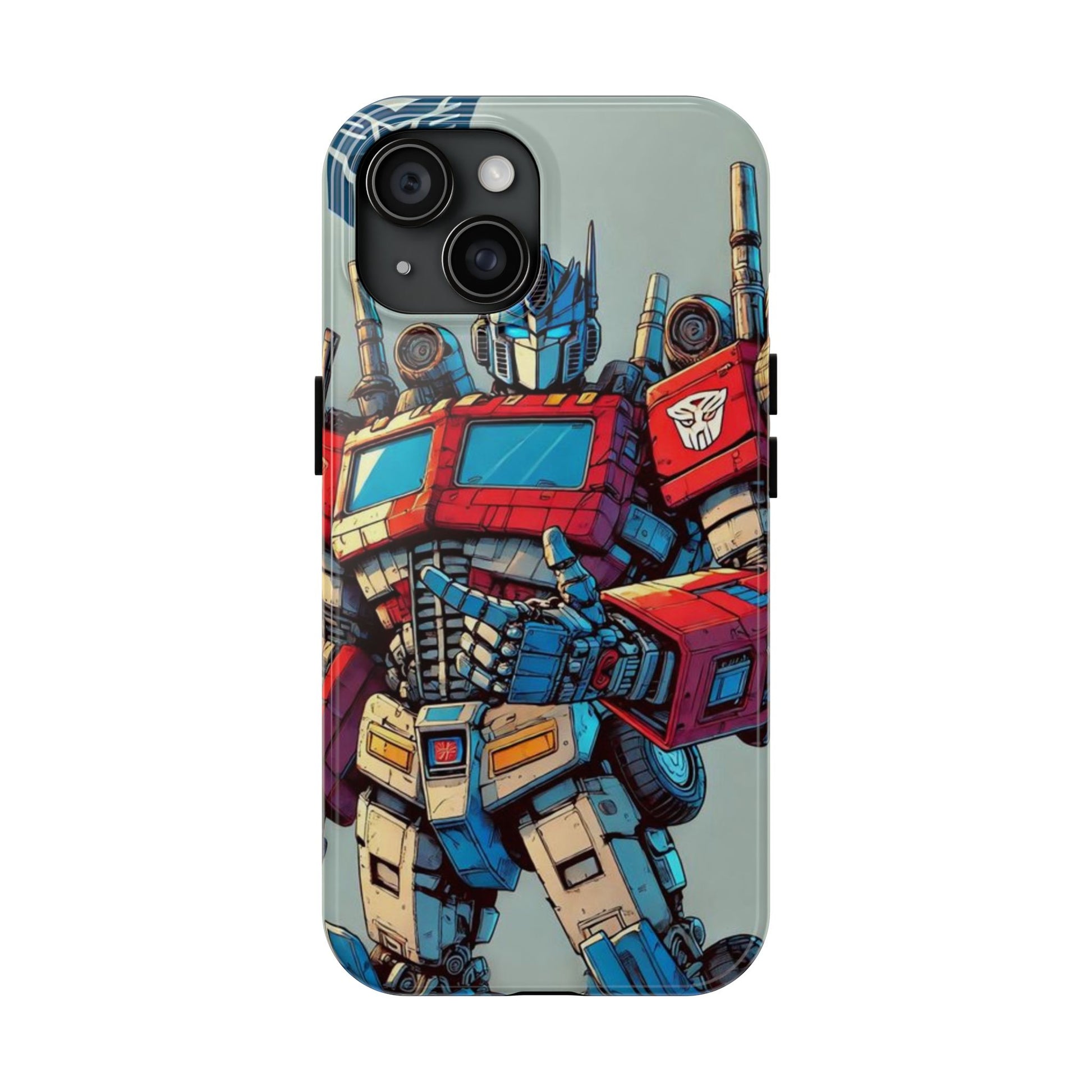 Transformer Optimus Theme Phone Cases for Iphones & Samsung Phones