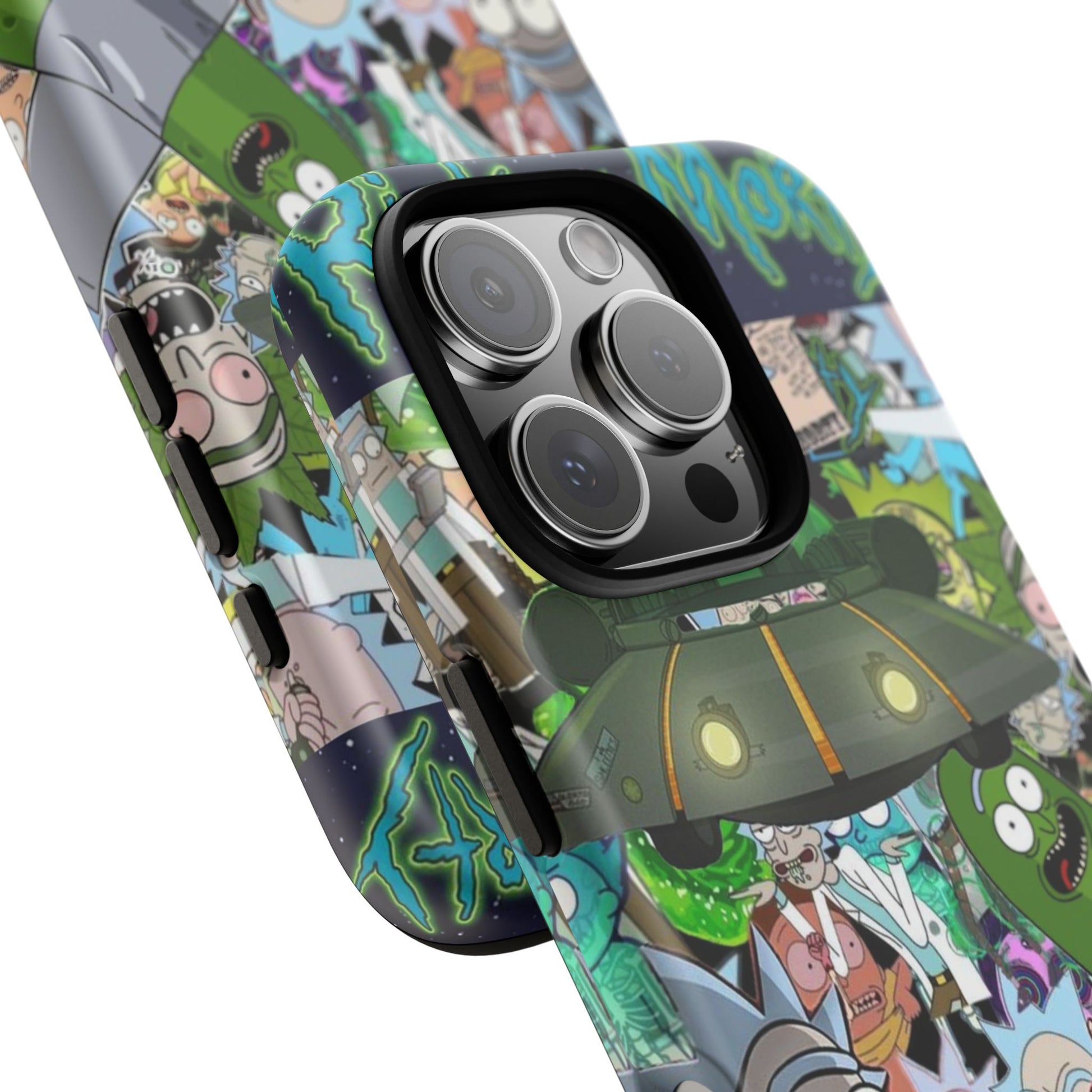 Rick and Morty Phone Case, Tough Cases for iPhones, Samsung, and Pixel