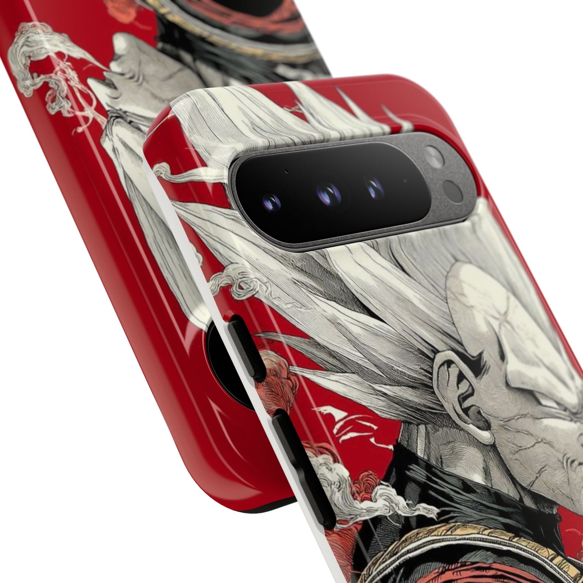 Dragon Ball Z Vegeta Anime Tough Cases for iPhones, Samsung, and Pixel