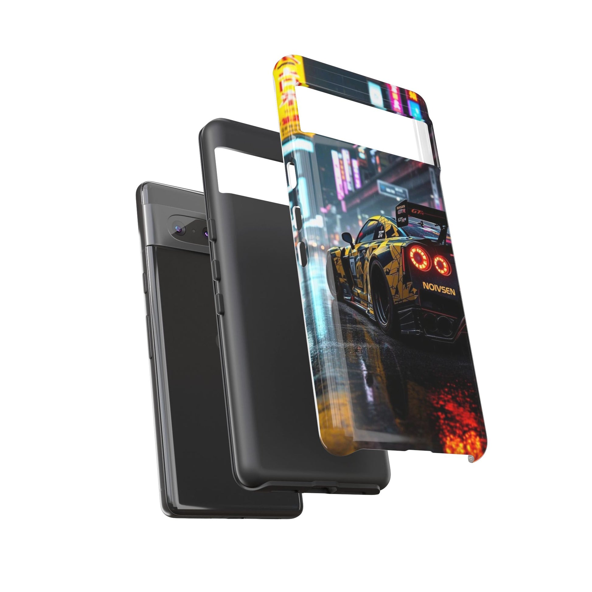 Nissan GTR in Japan Art Tough Cases for iPhones, Samsung, and Pixel