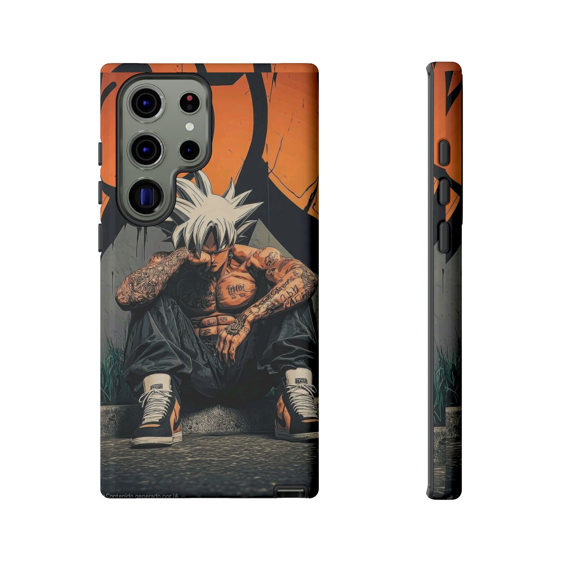 Anime DBZ Thug Tough Cases for iPhones, Samsung, and Pixel