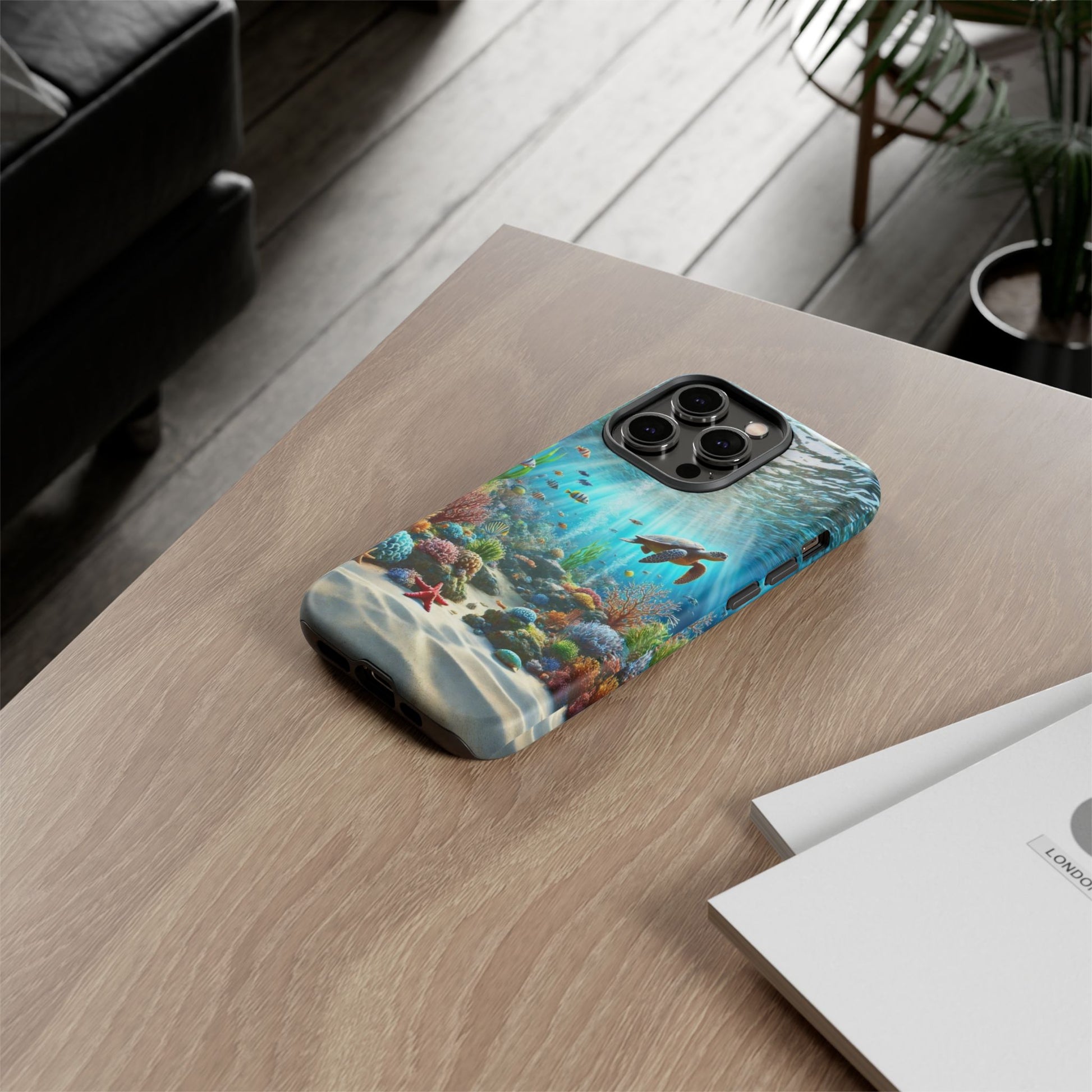 Under Sea Landscape Tough Cases for iPhones, Samsung, and Pixel