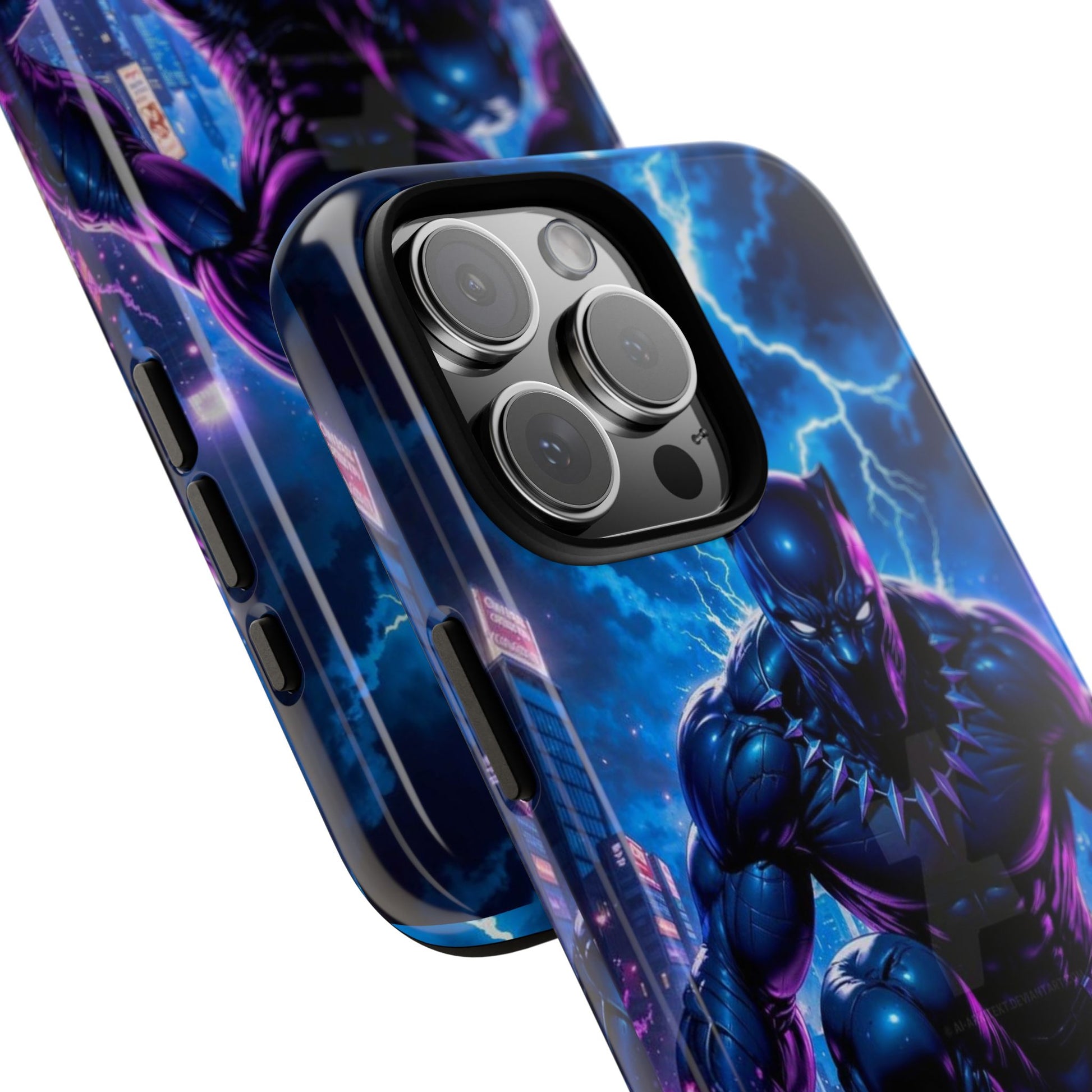 Black Panther Phone Case, Tough Cases for iPhones, Samsung, and Pixel