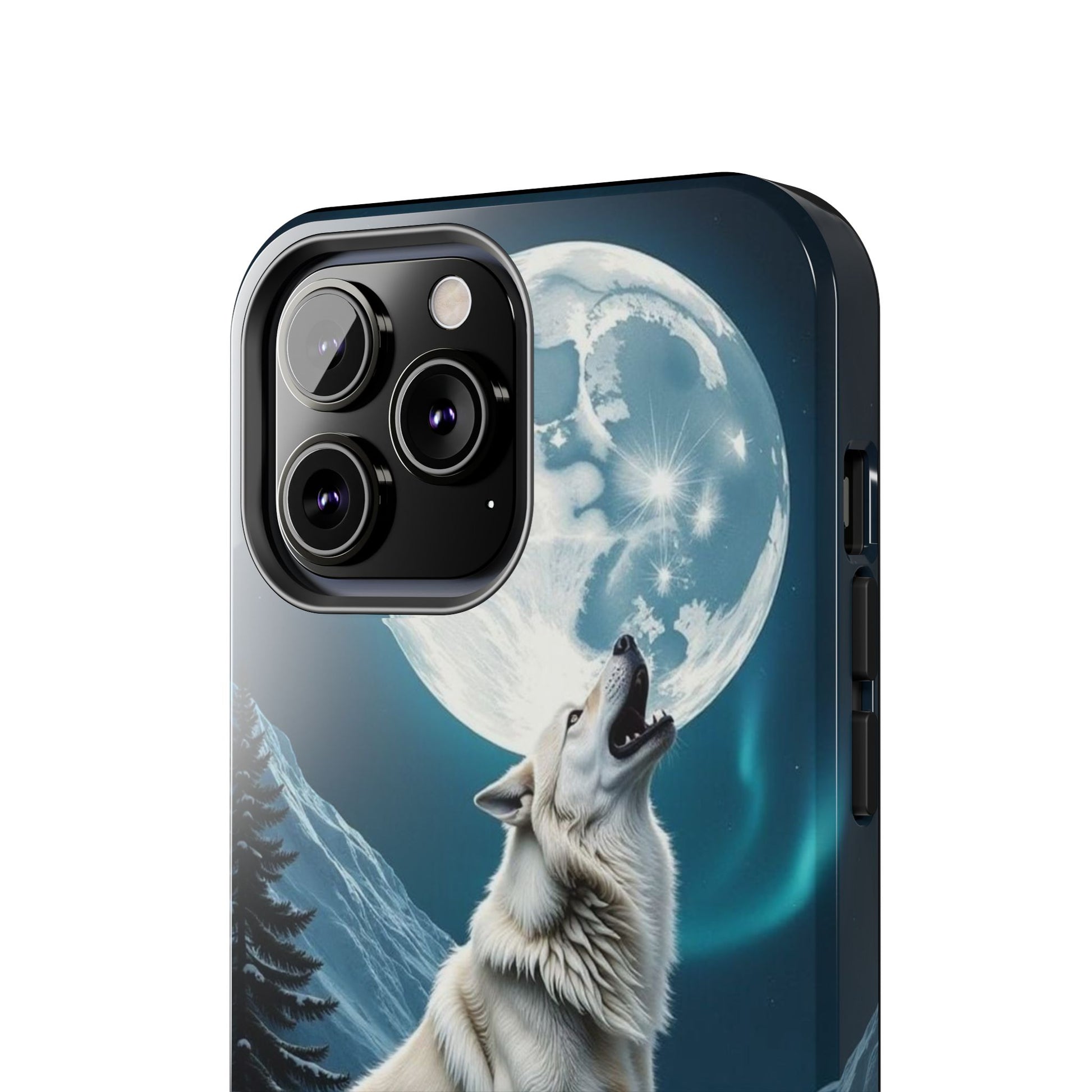 Howling Wolf Theme Phone Cases for iPhones & Samsung Phones