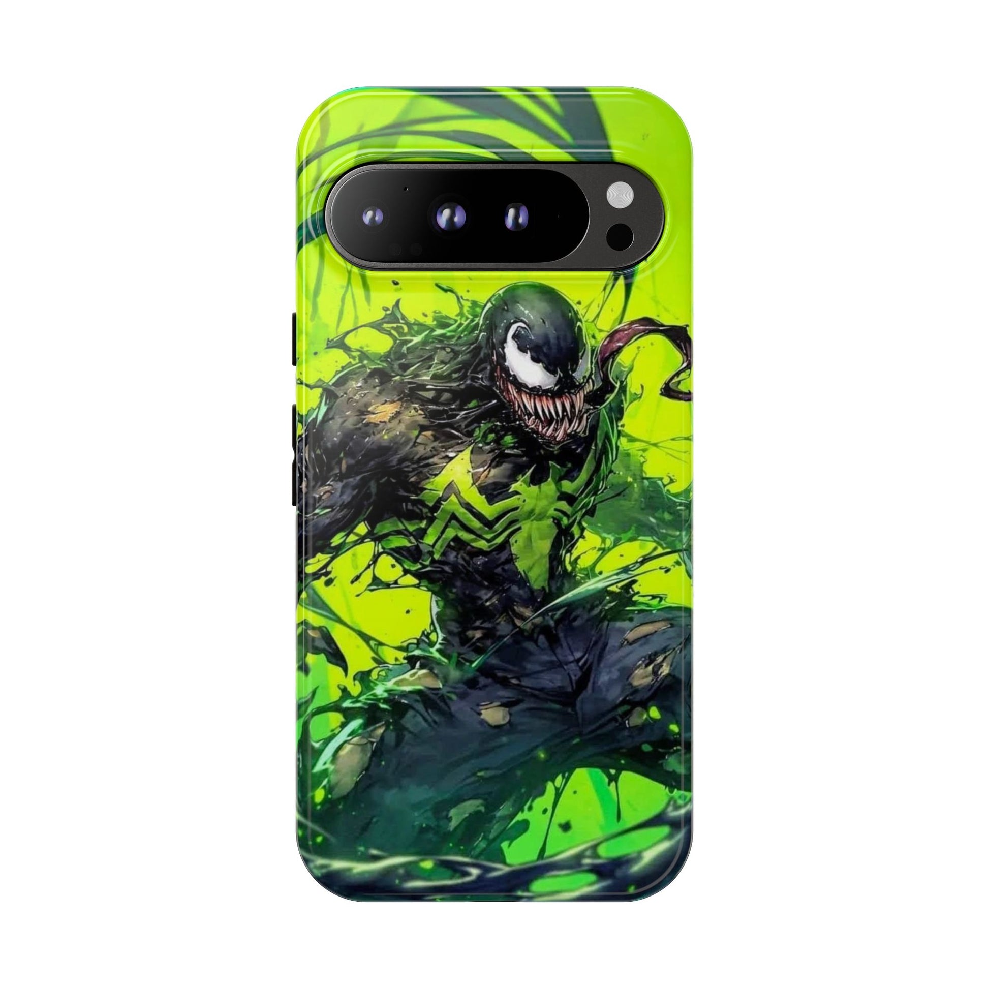Evil Venom Phone Case, Tough Cases, Marvel Comics Phone for iPhones, Samsung, and Pixel
