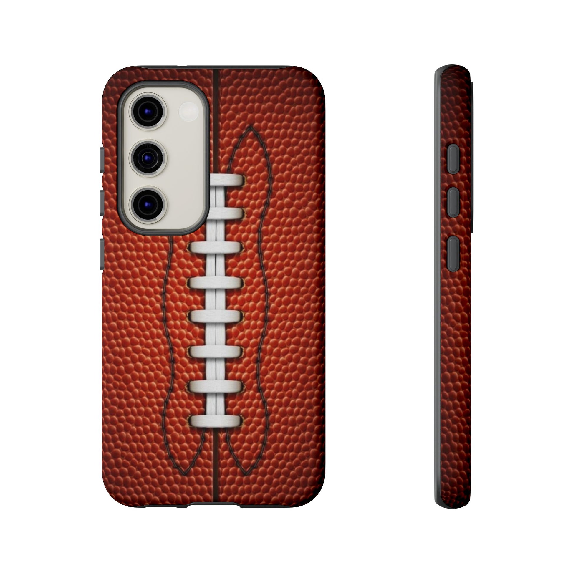Football Pigskin Print Tough Cases for iPhones, Samsung, and Pixel