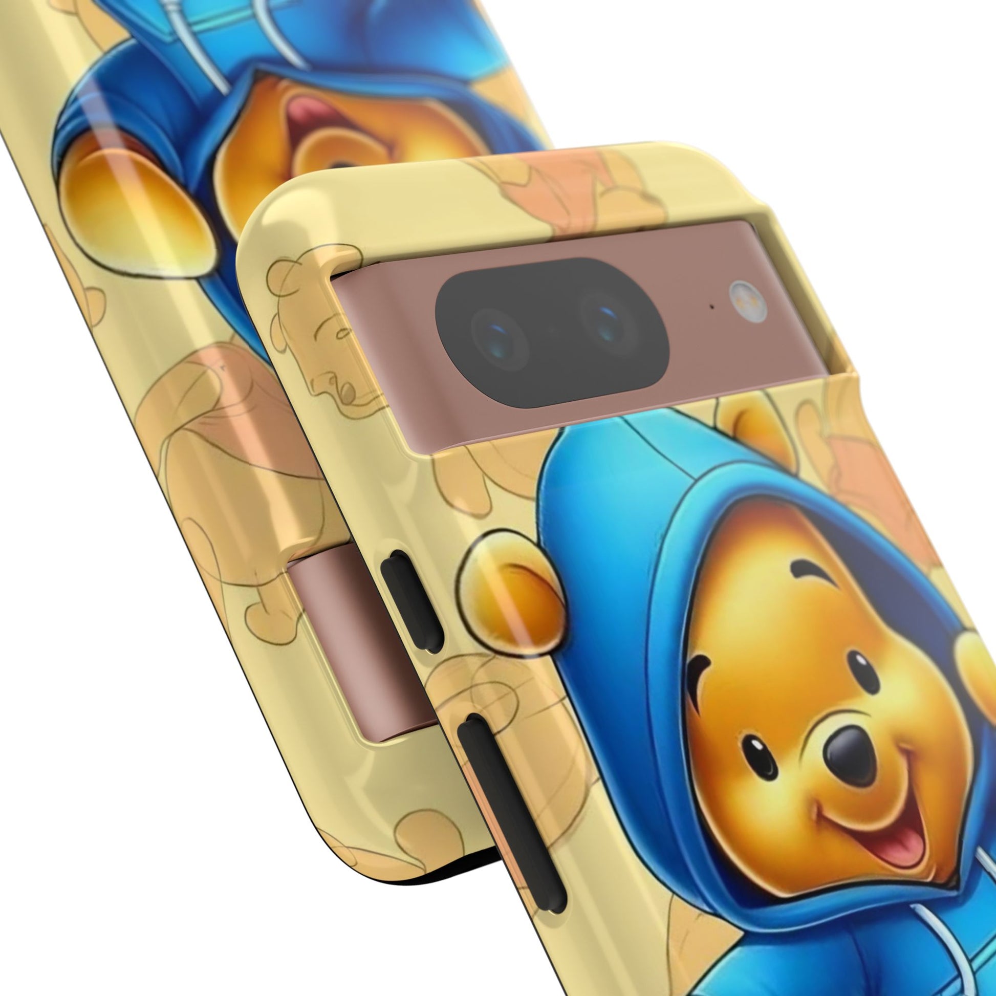 Cute Pooh Bear Phone Case, Tough Case
