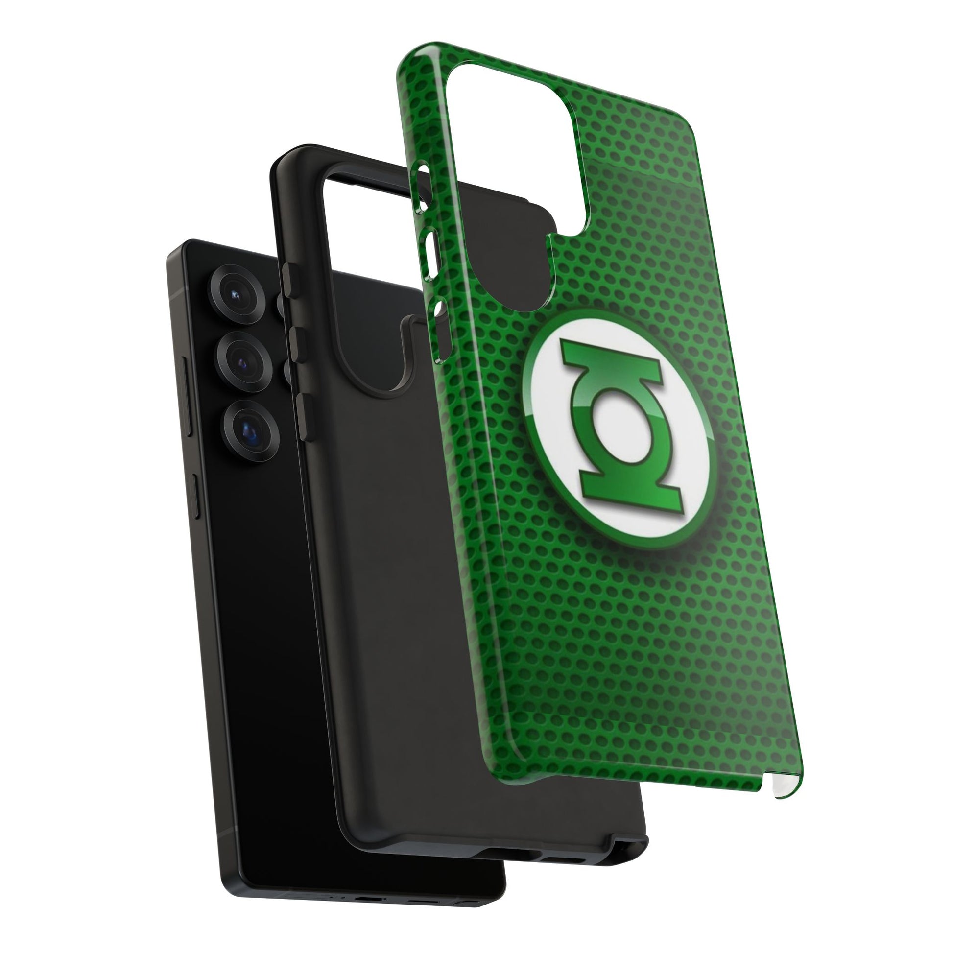 Green Lantern Logo Phone Case, Tough Cases, DC Case for iPhones, Samsung, and Pixel