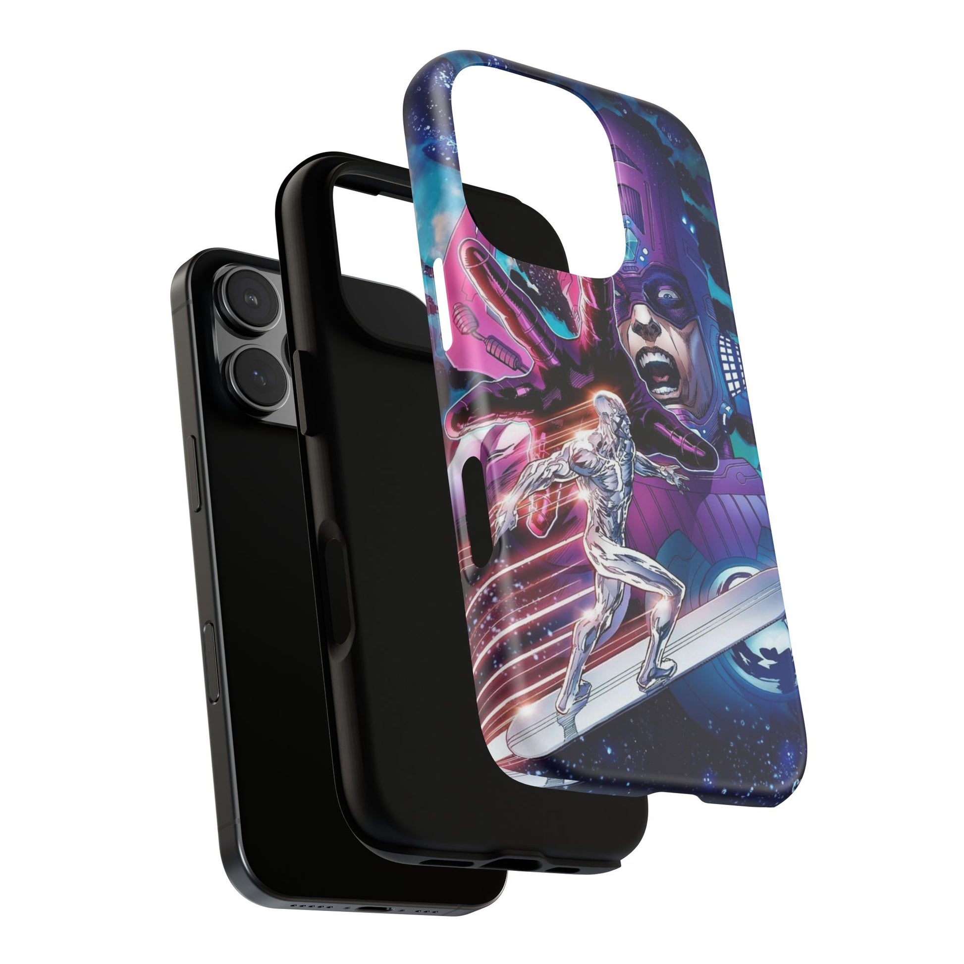 Galactus x Silver Surfer Marvel Phone Case, Tough Cases for iPhones, Samsung, and Pixel